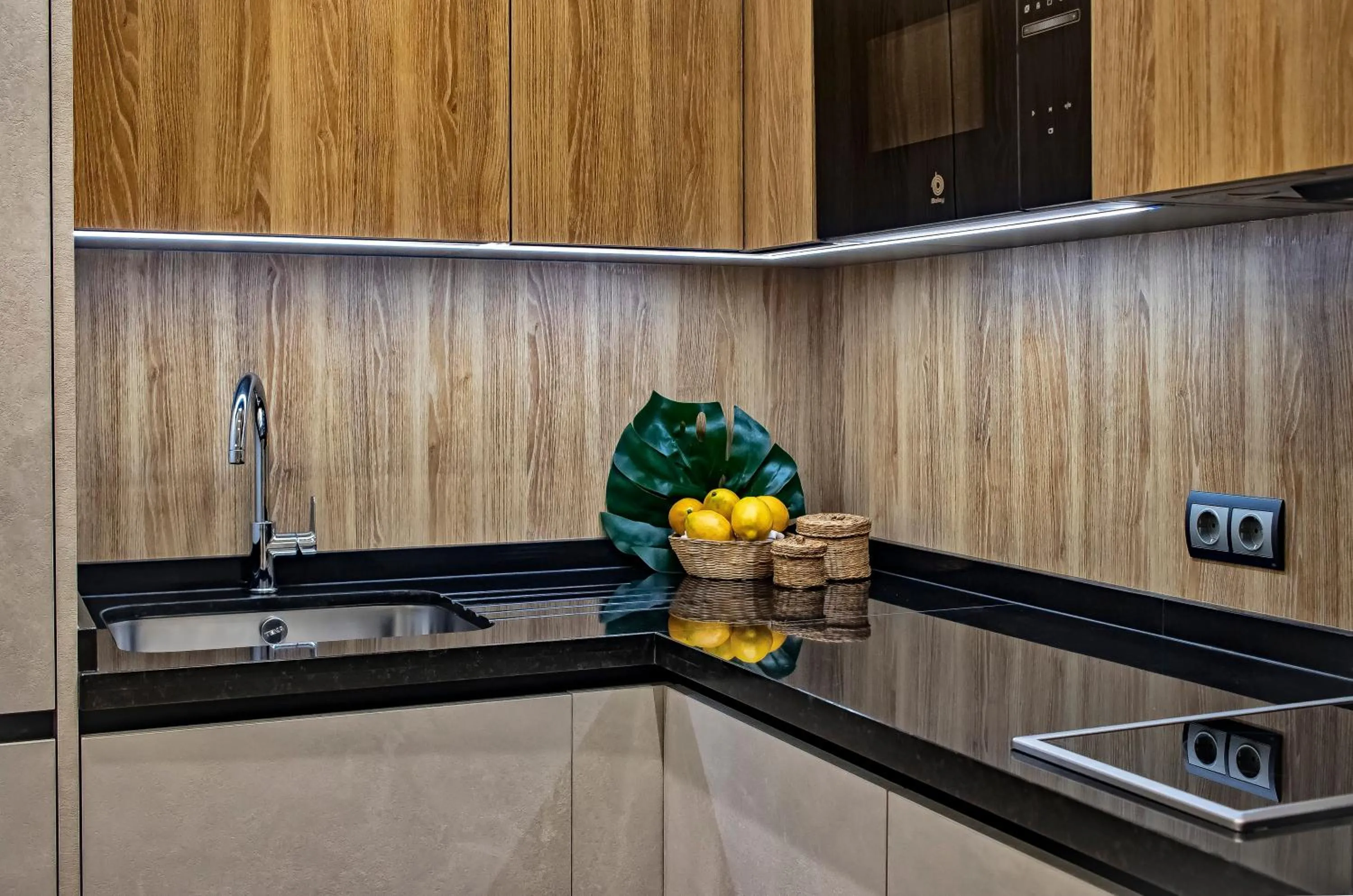 kitchen in Apartamentos Suites Oficentro Original