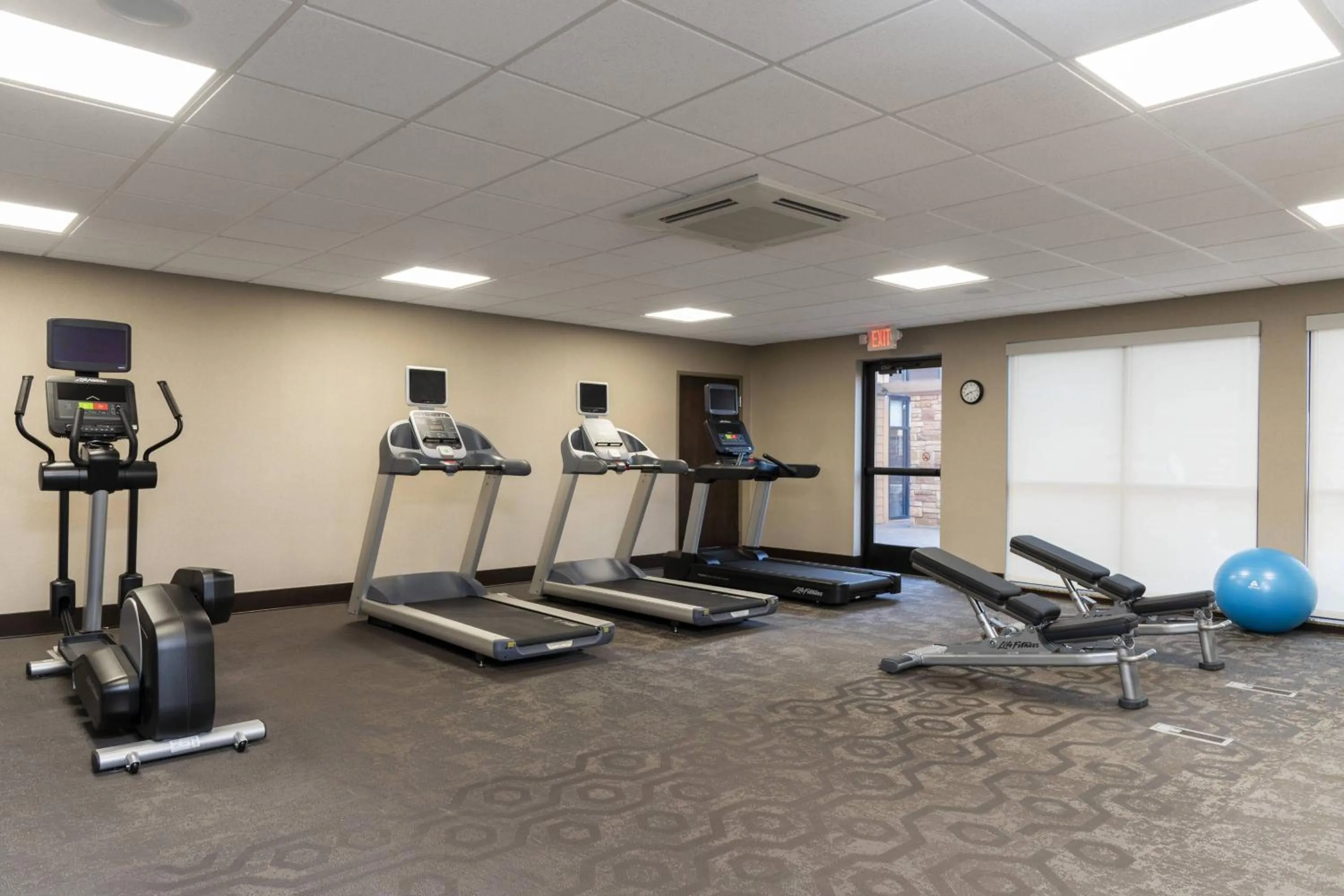 Fitness centre/facilities in Residence Inn by Marriott Midland