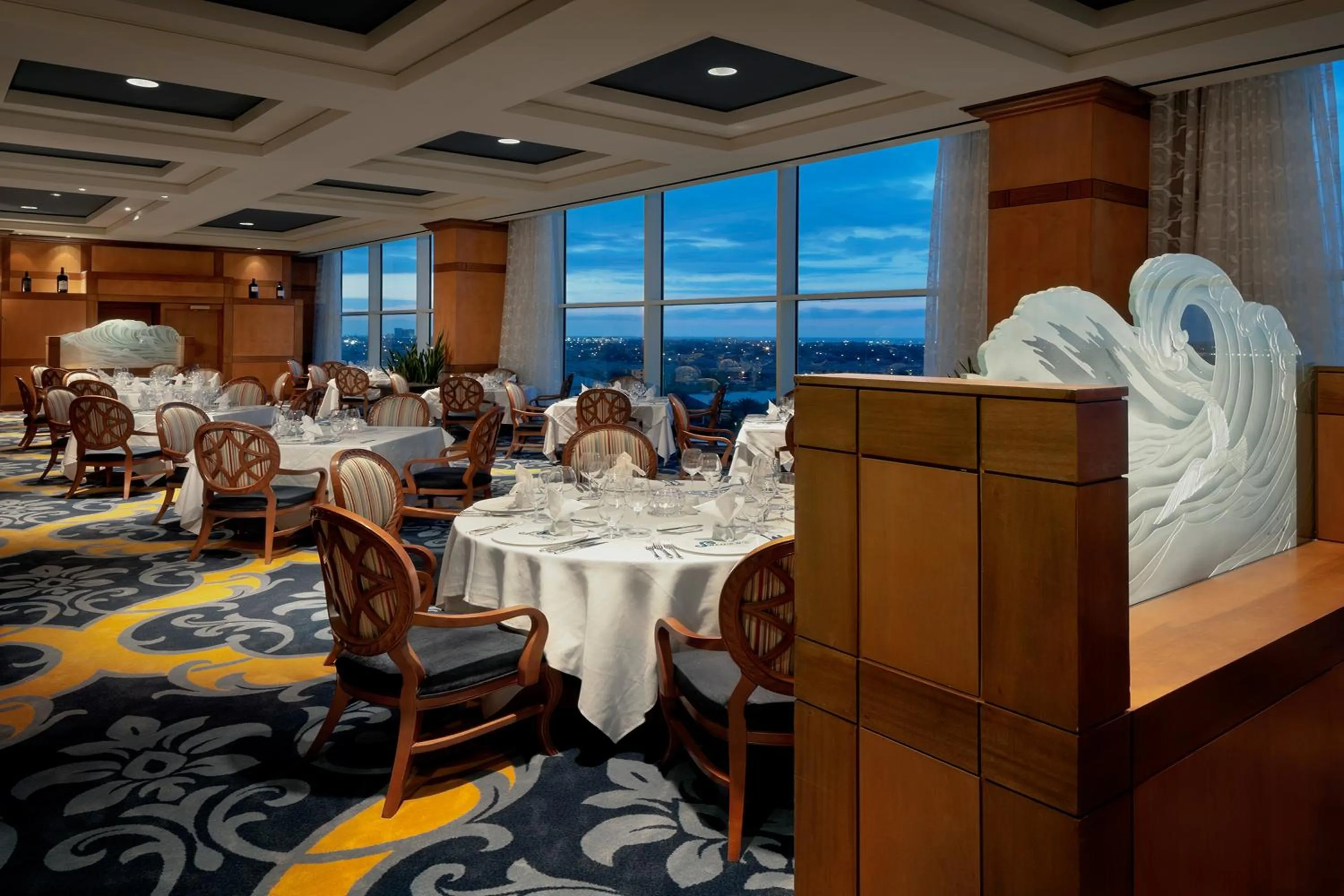 Restaurant/places to eat in Moody Gardens Hotel Spa and Convention Center