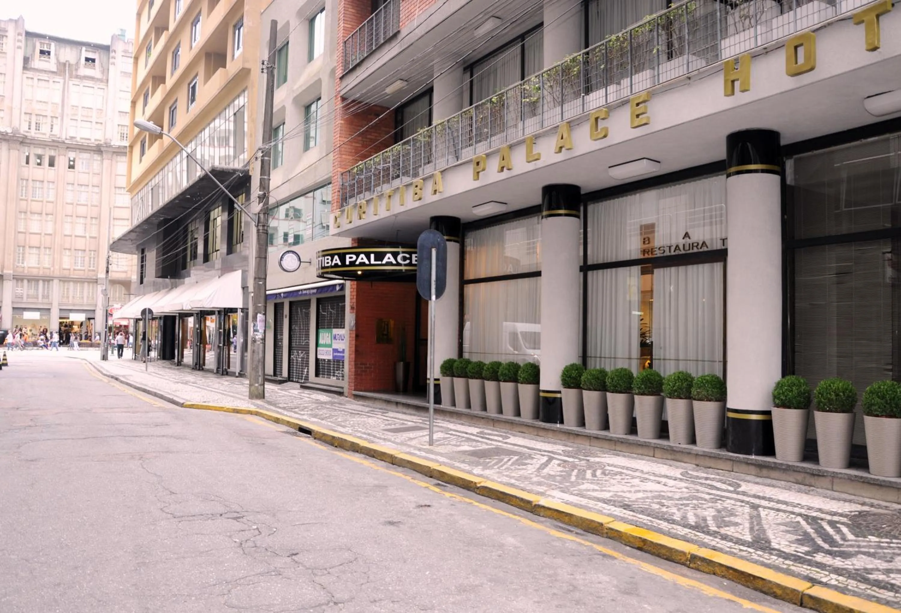 Facade/entrance in Curitiba Palace Hotel