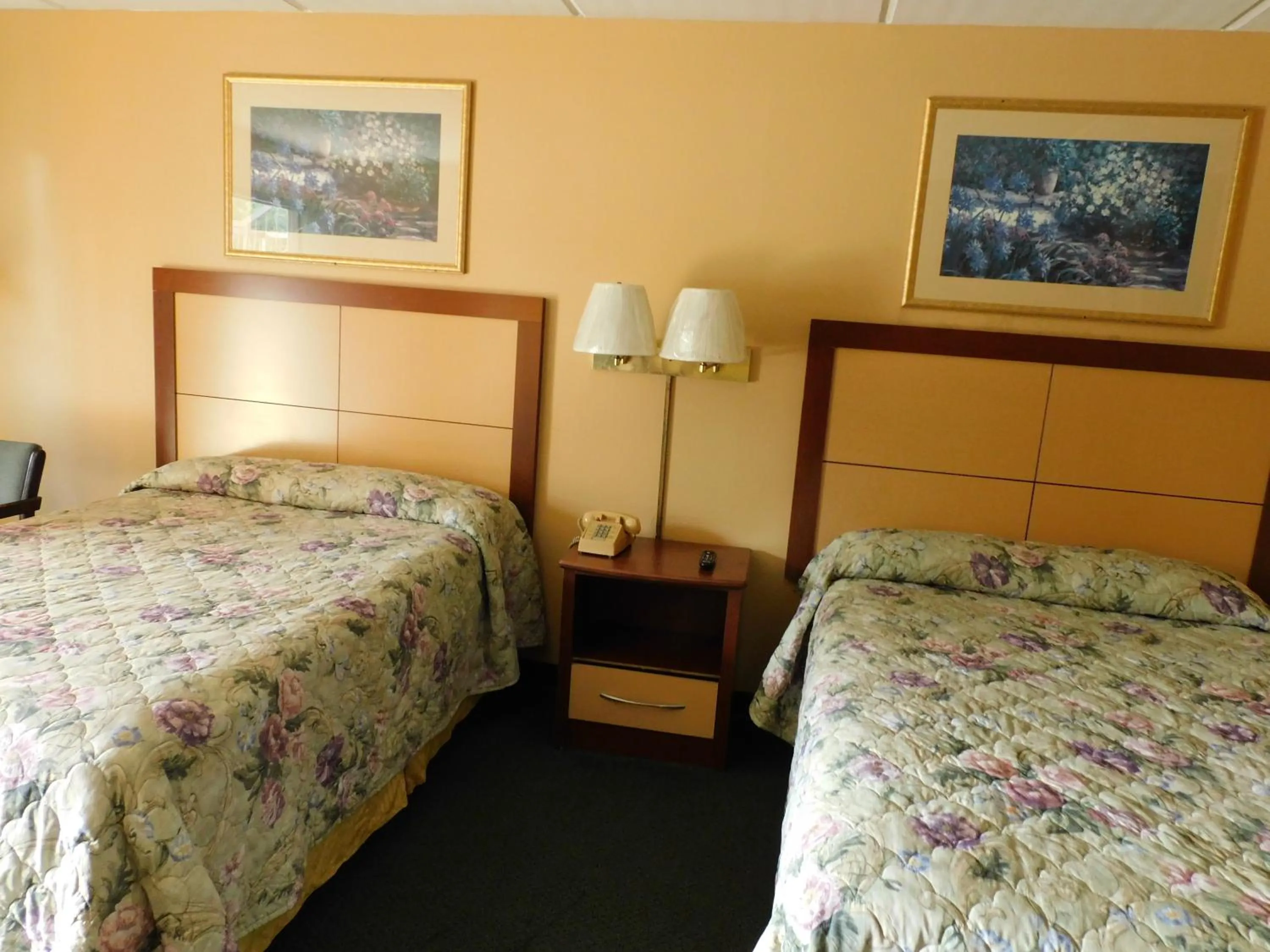 Bed in Camilla Inn & Suites