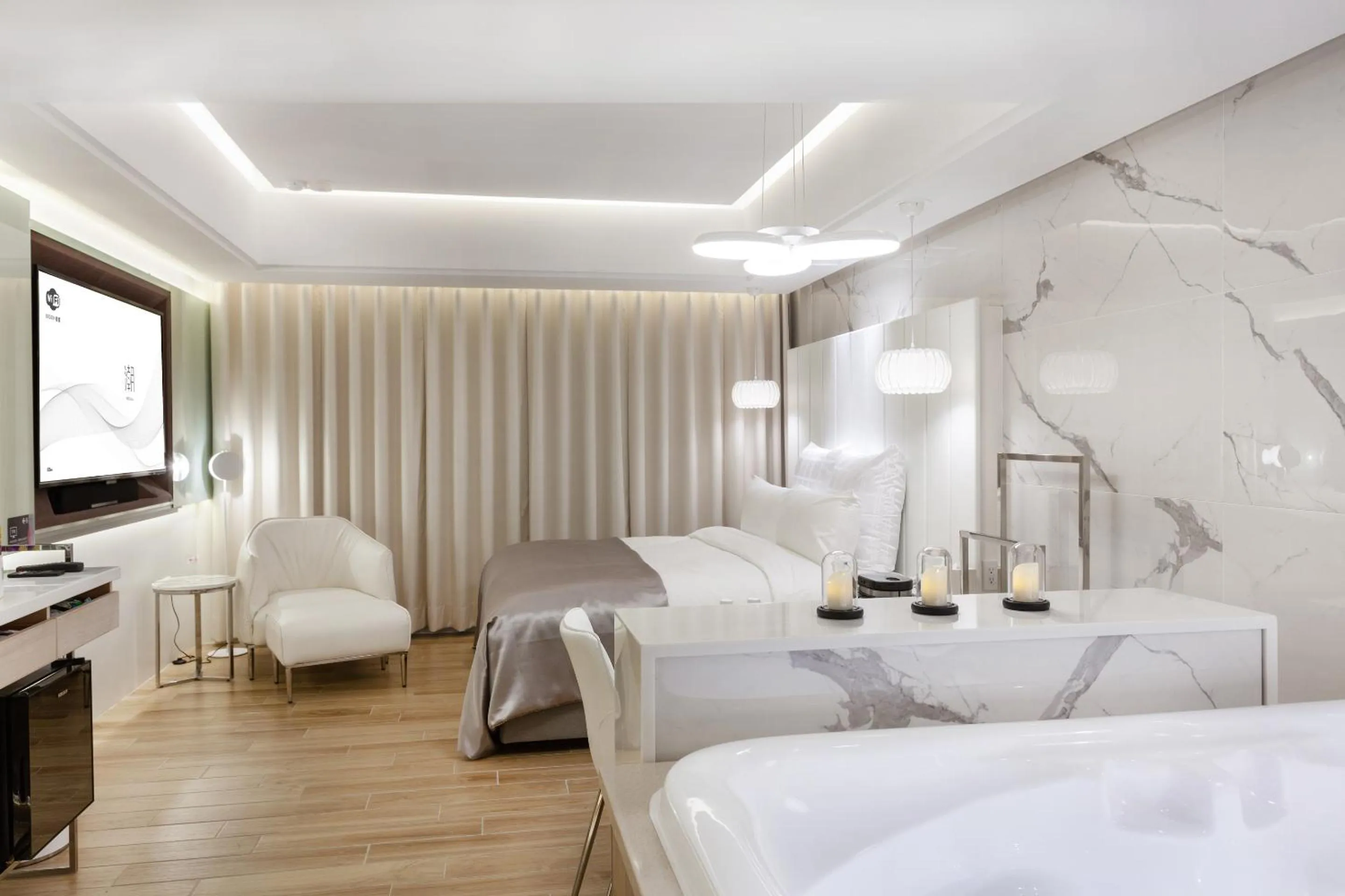 Photo of the whole room, Bed in Chao Motel