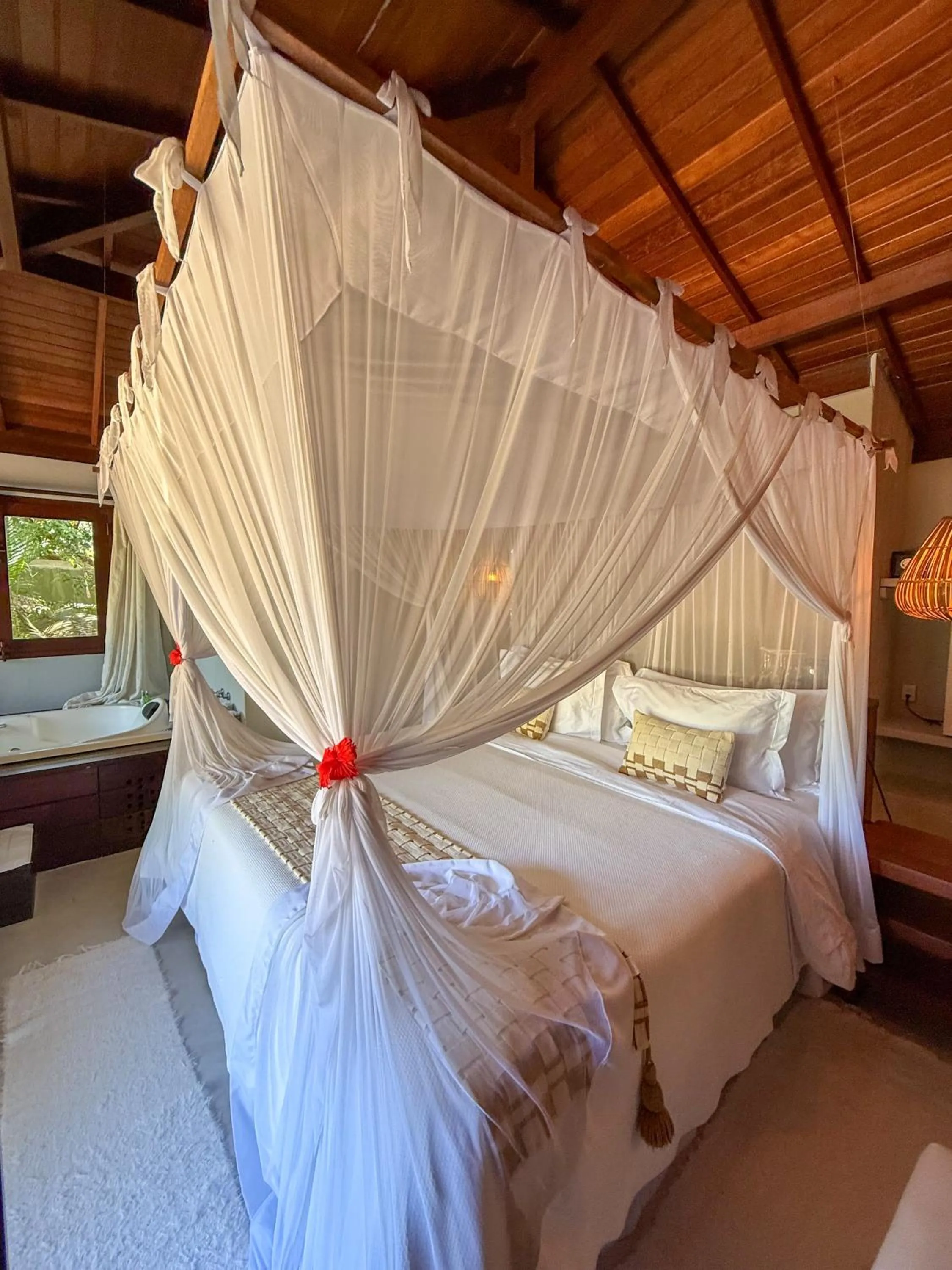 Bed in Amaia Trancoso Hotel