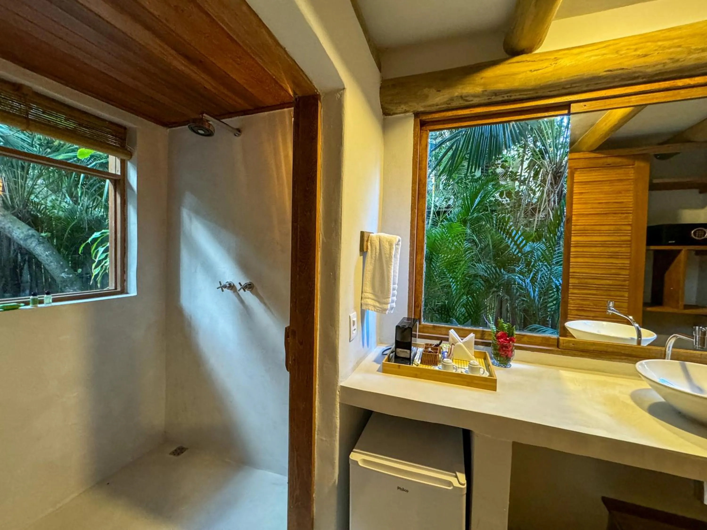 Shower in Amaia Trancoso Hotel
