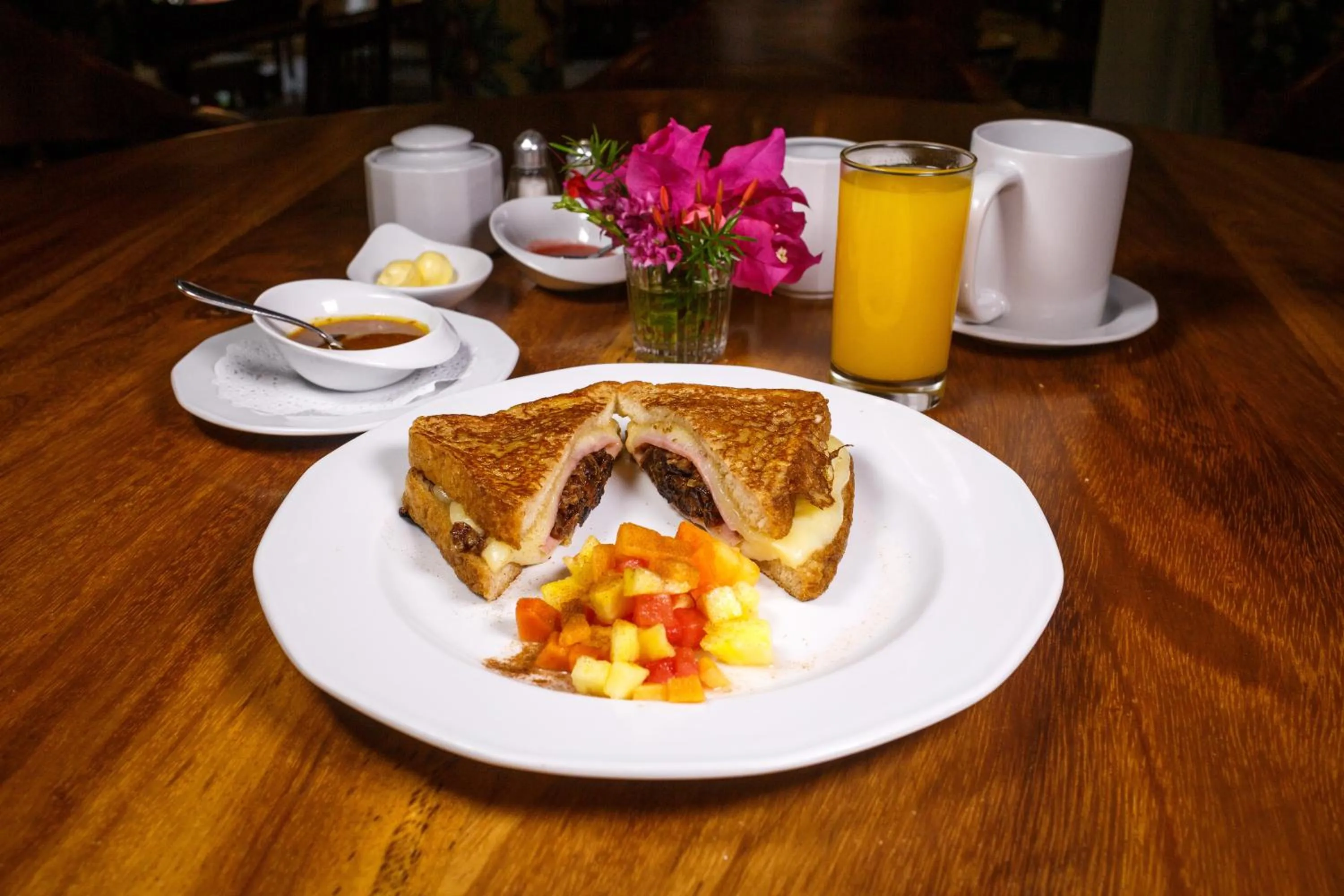 Breakfast in Hotel Garza Canela