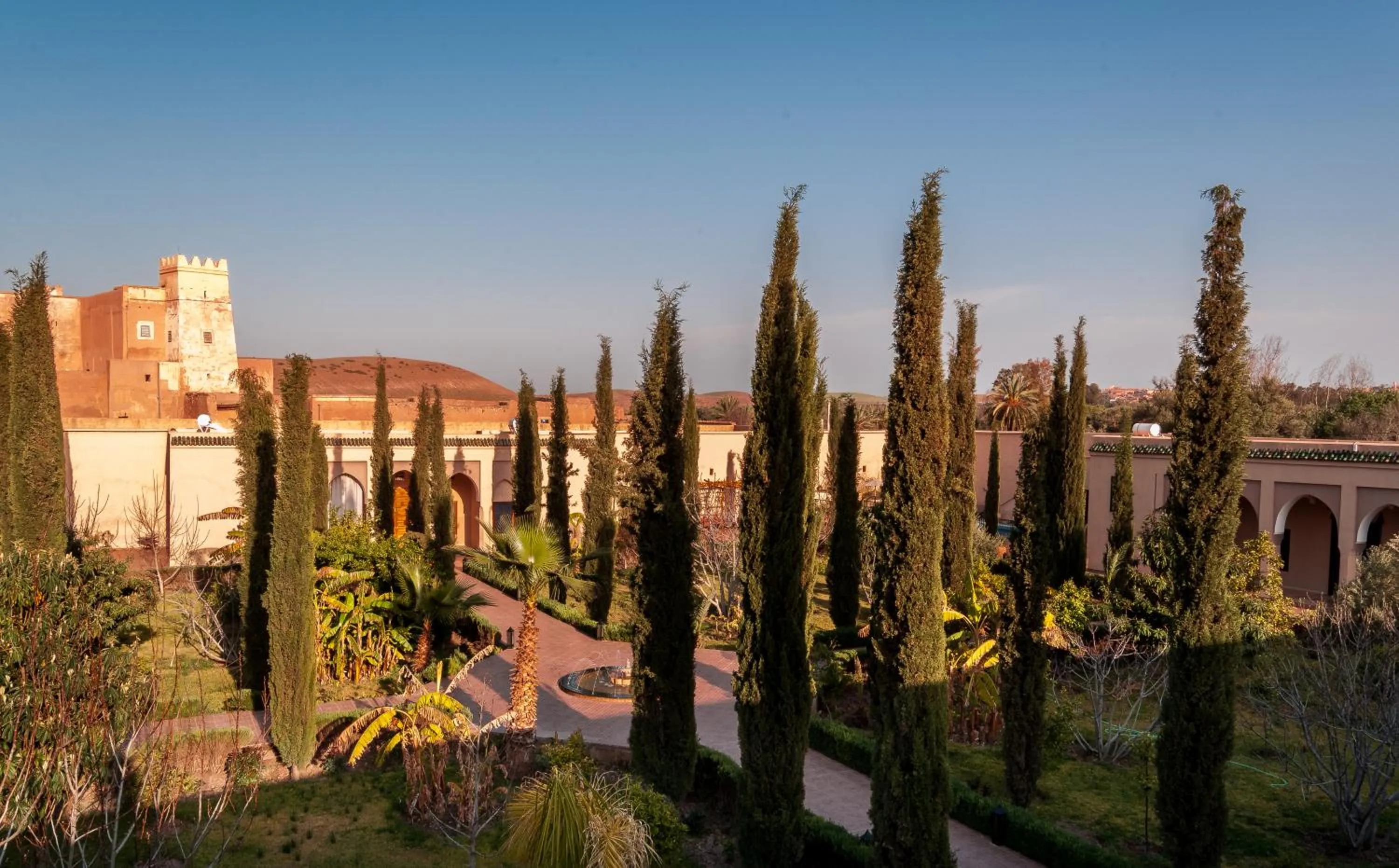 Bird's eye view in Riad Sougtani