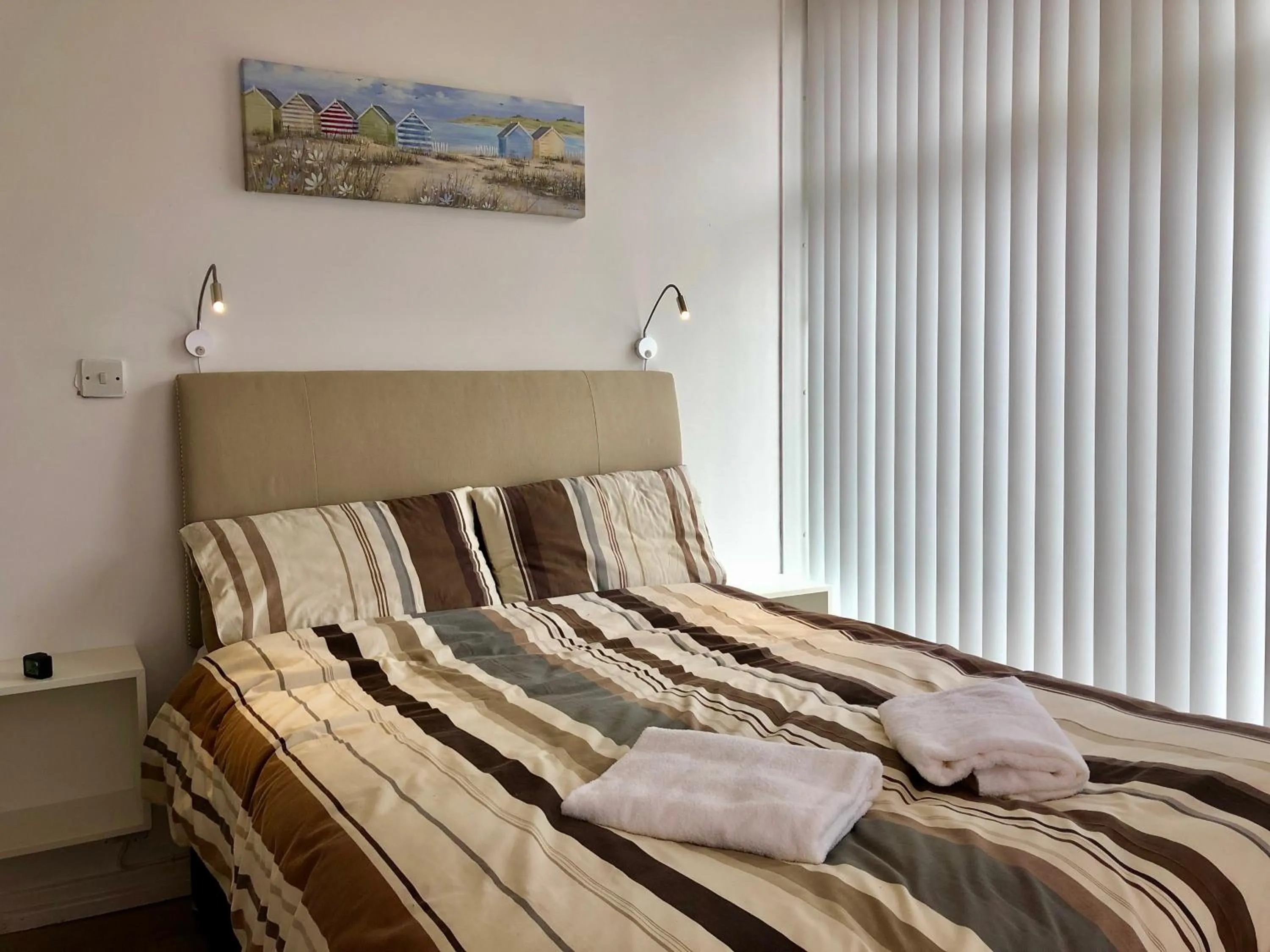 Bed in Empress Select Holiday Flats