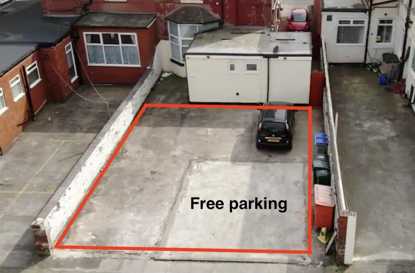 Bird's eye view in Empress Select Holiday Flats