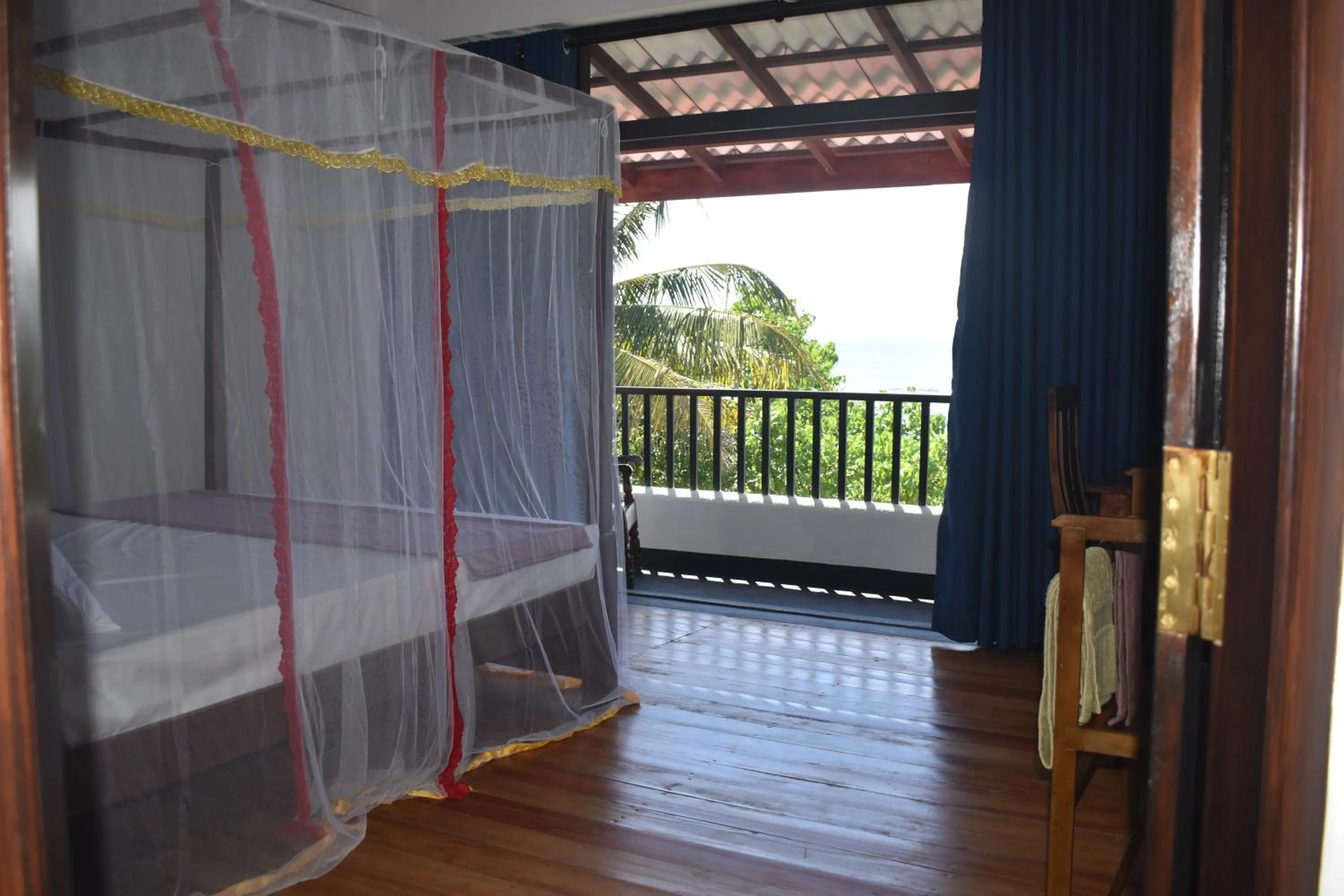 Photo of the whole room, Bed in New Ocean Vibes Ahangama