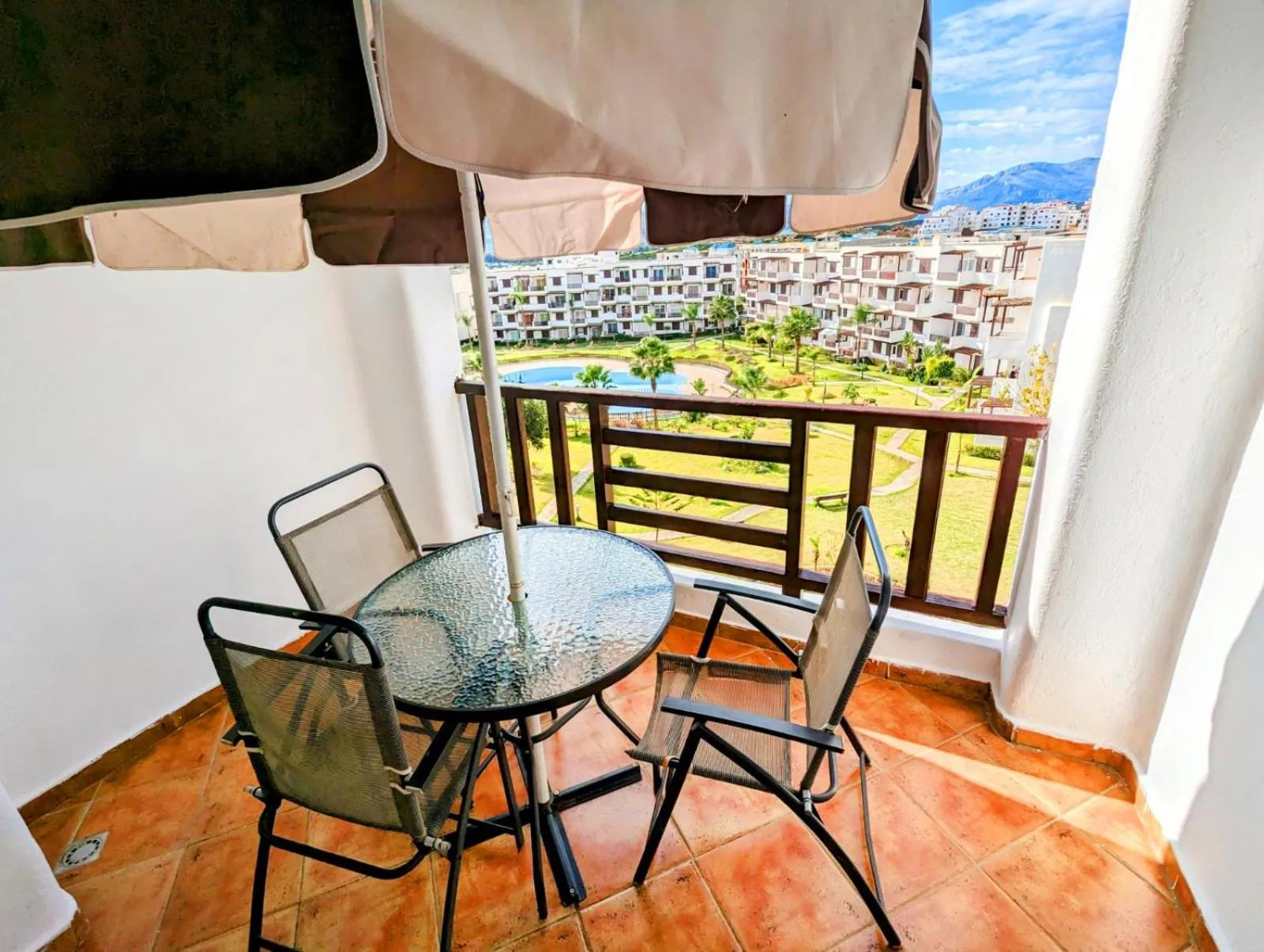 Patio in Mirador Golf Appart-hotel