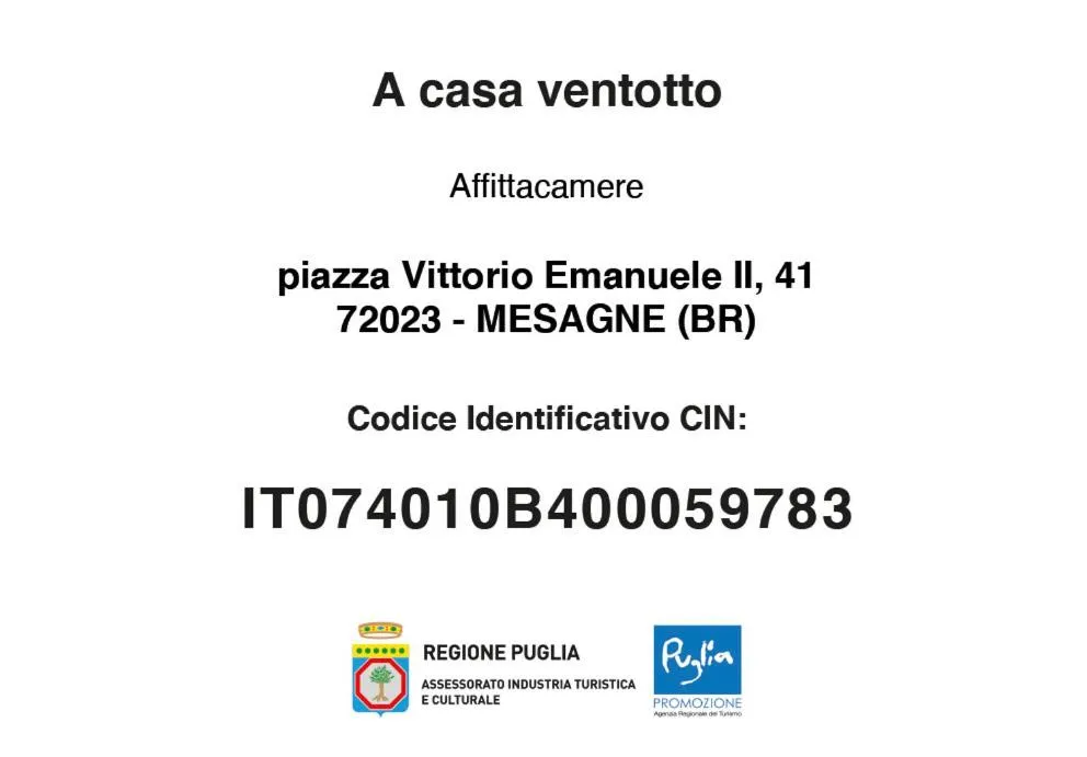 Property building in A casa ventotto