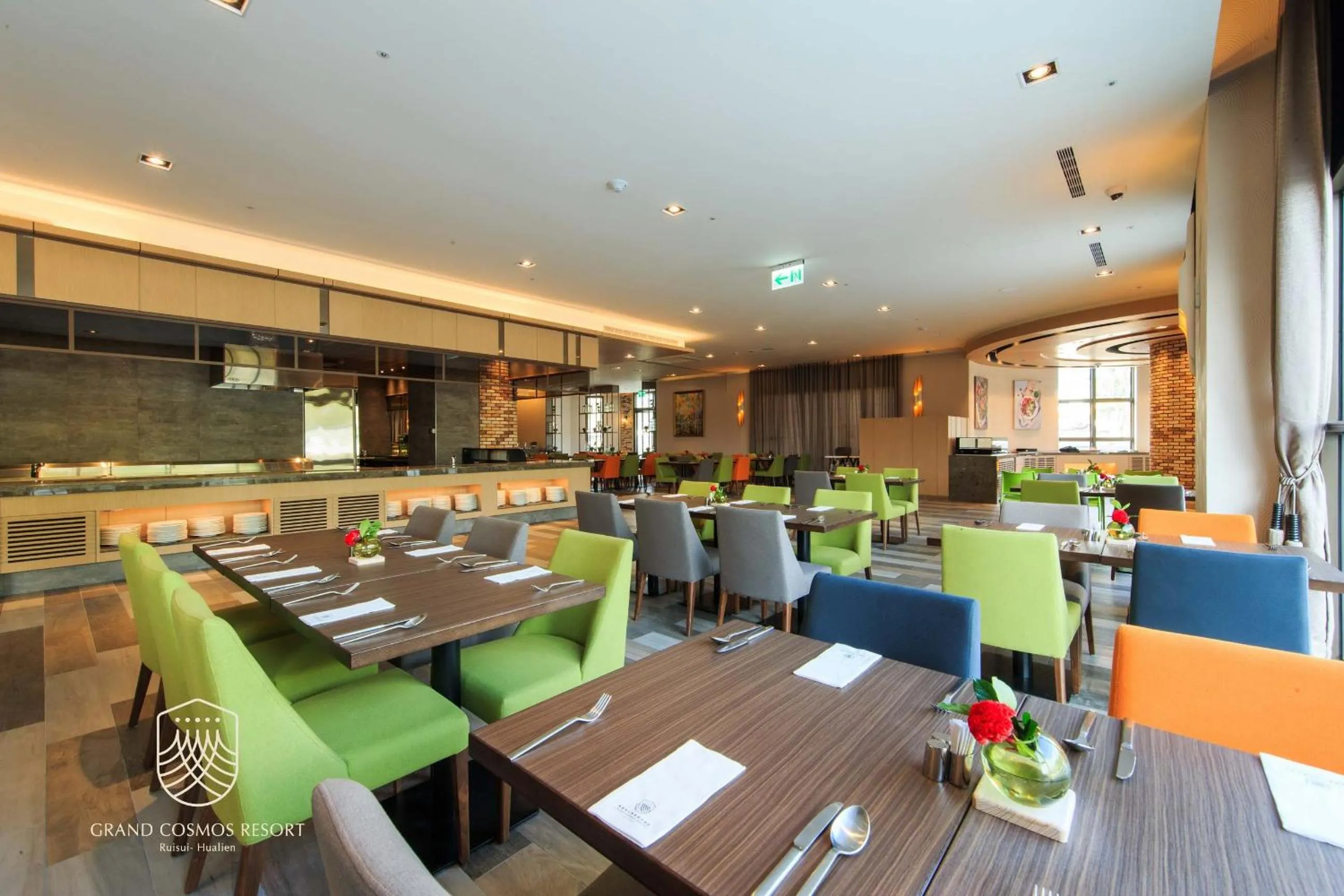 Restaurant/places to eat in Grand Cosmos Resort Ruisui Hualien
