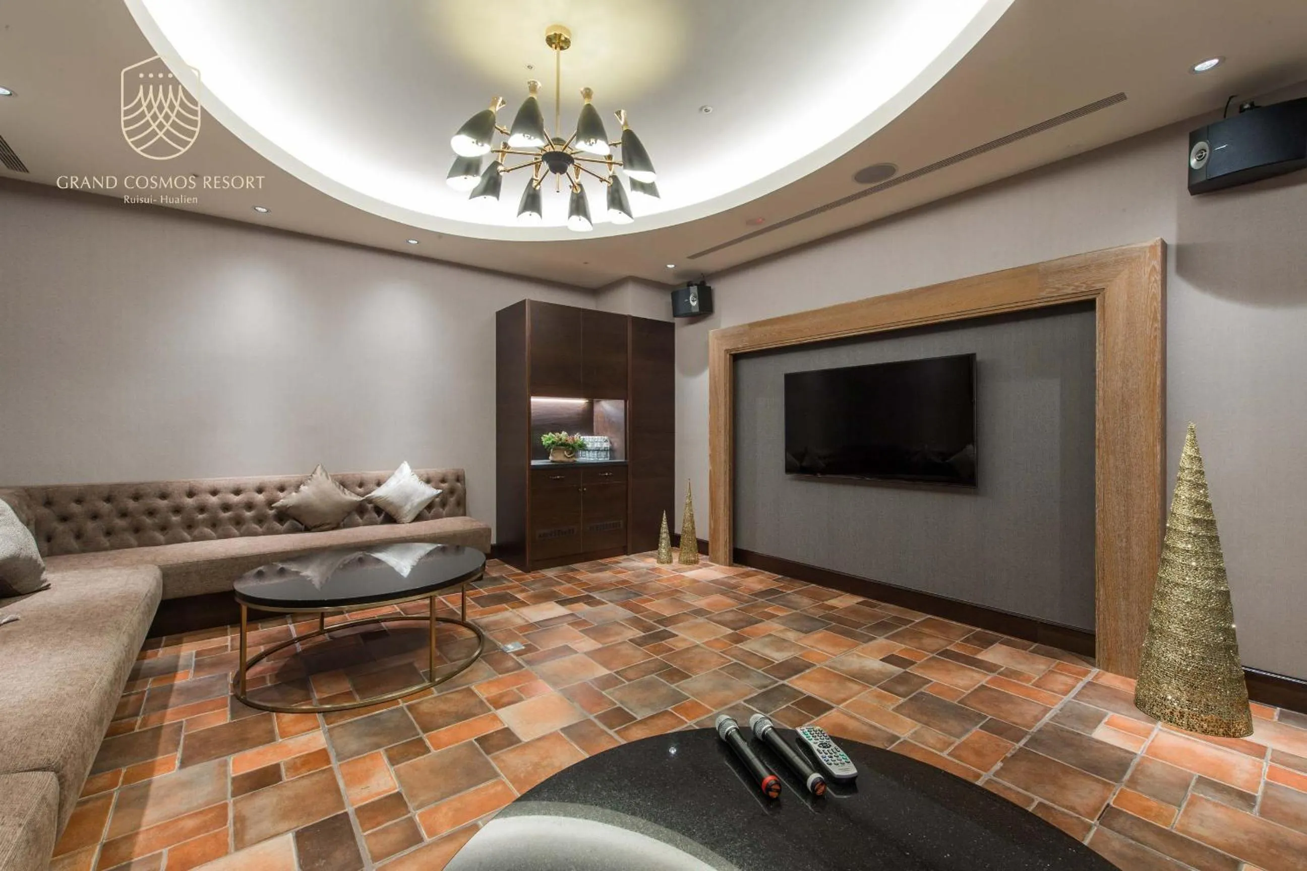 Karaoke in Grand Cosmos Resort Ruisui Hualien