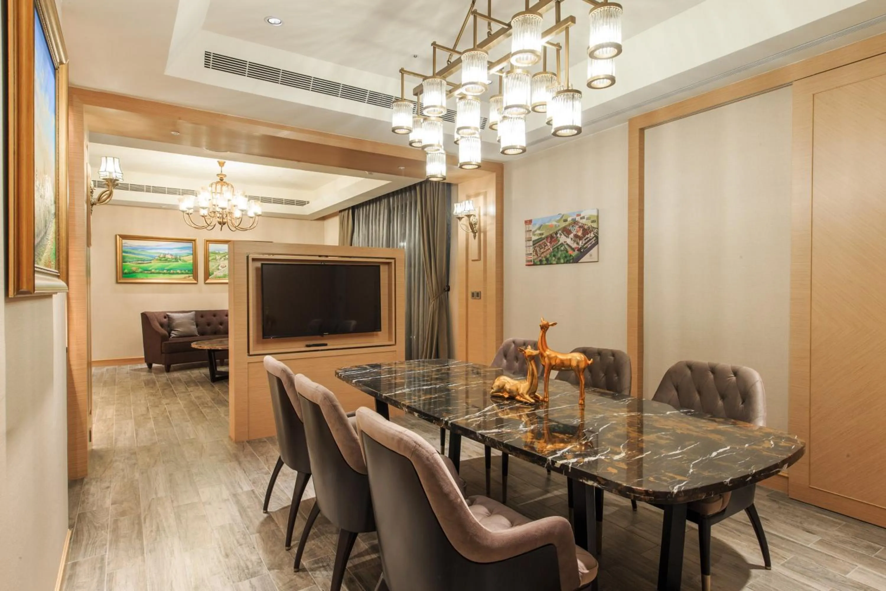 Decorative detail in Grand Cosmos Resort Ruisui Hualien