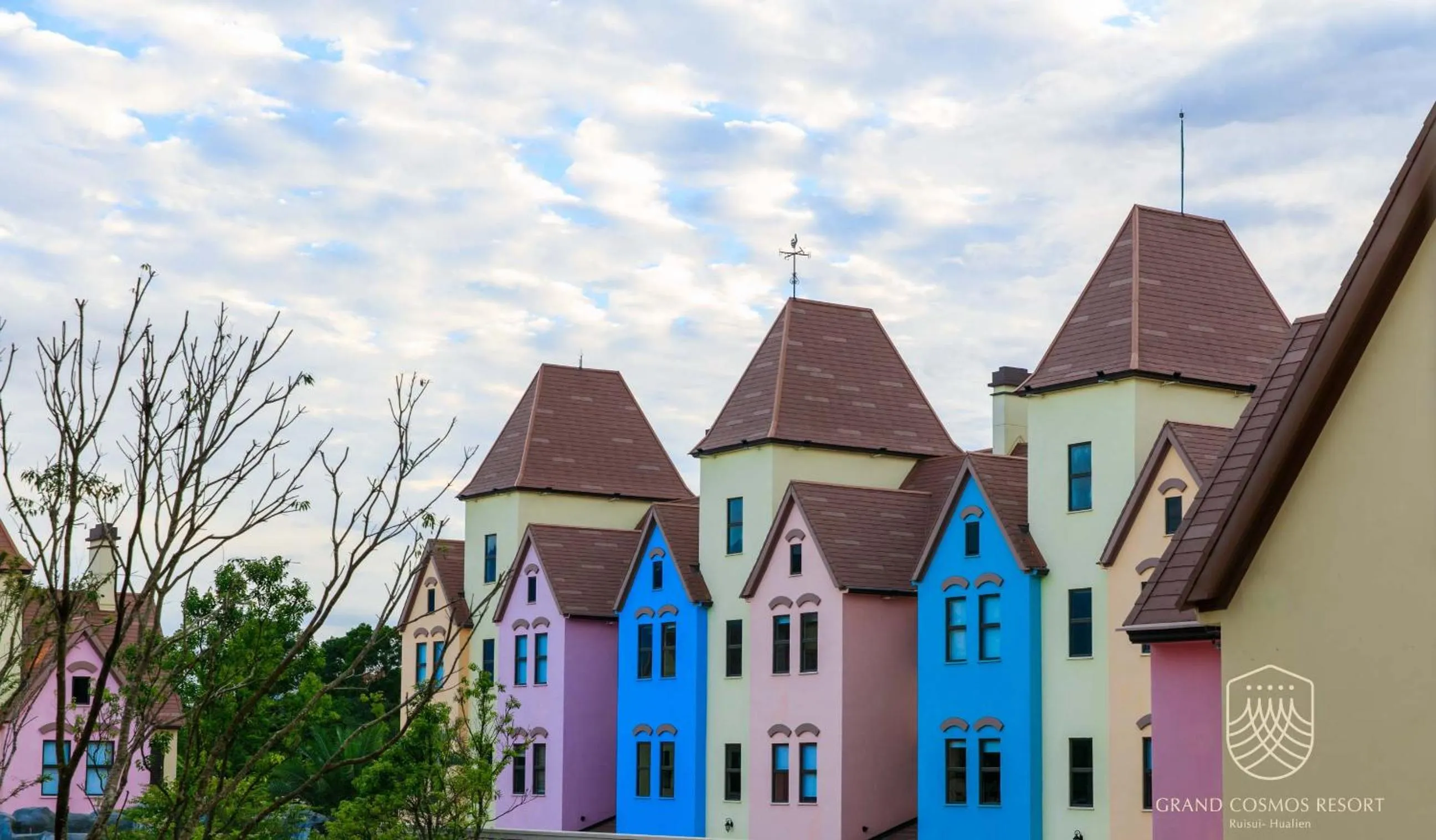 Property building in Grand Cosmos Resort Ruisui Hualien