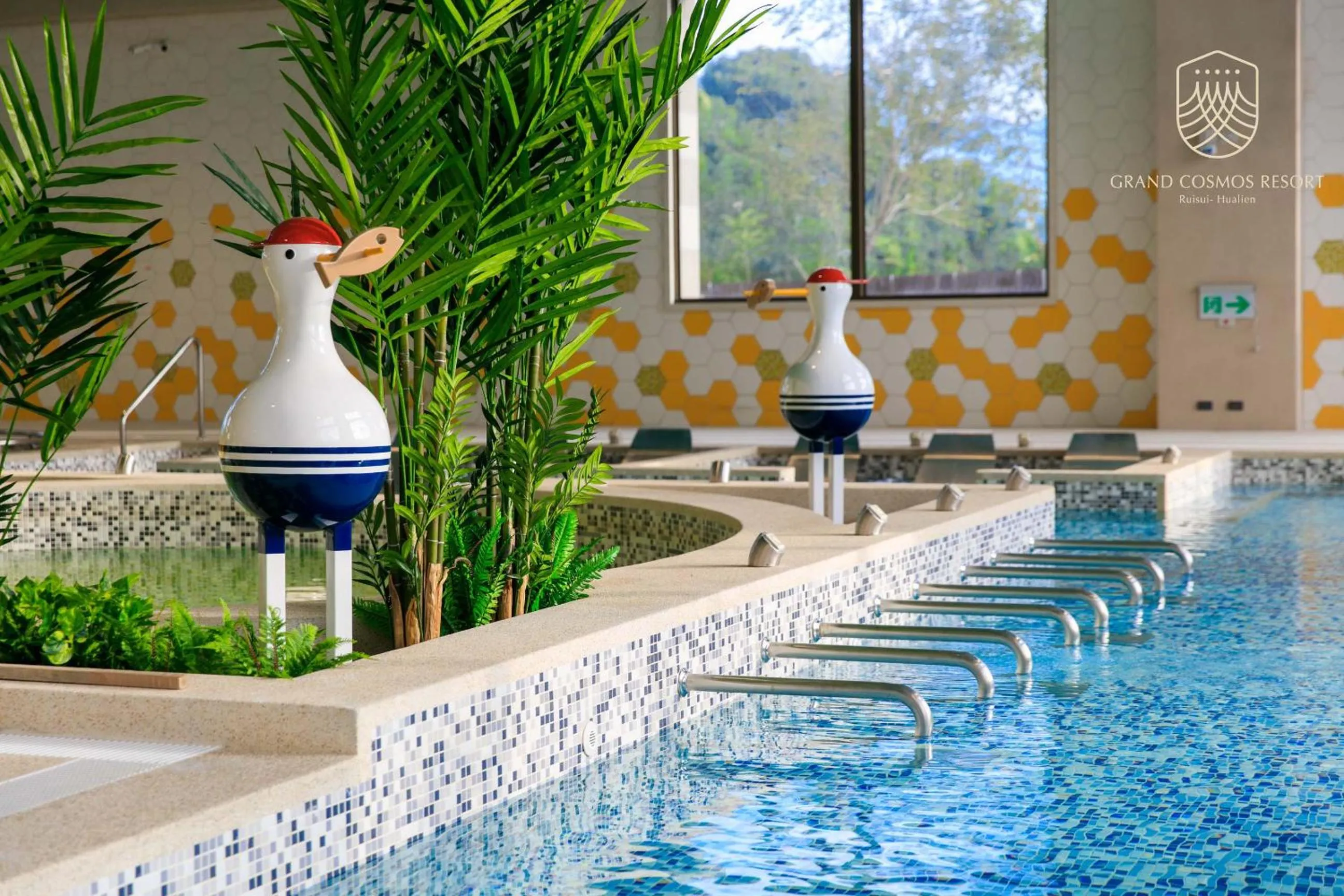 Hot Spring Bath in Grand Cosmos Resort Ruisui Hualien