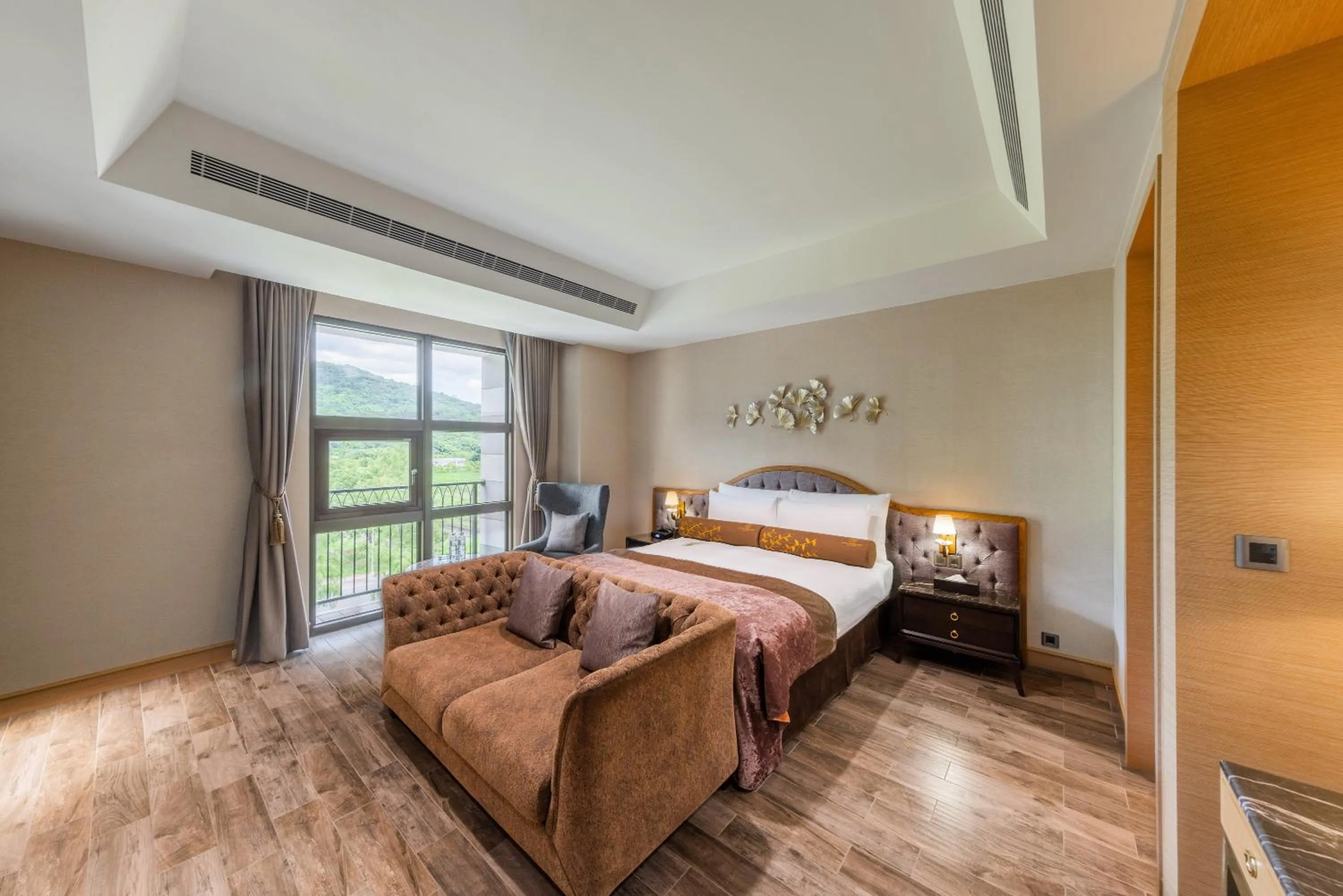 Bed in Grand Cosmos Resort Ruisui Hualien