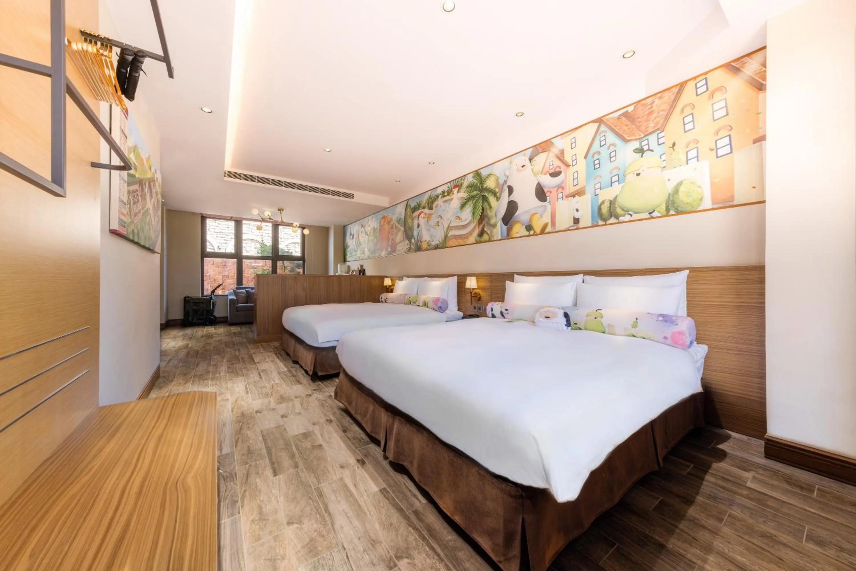 Bed in Grand Cosmos Resort Ruisui Hualien