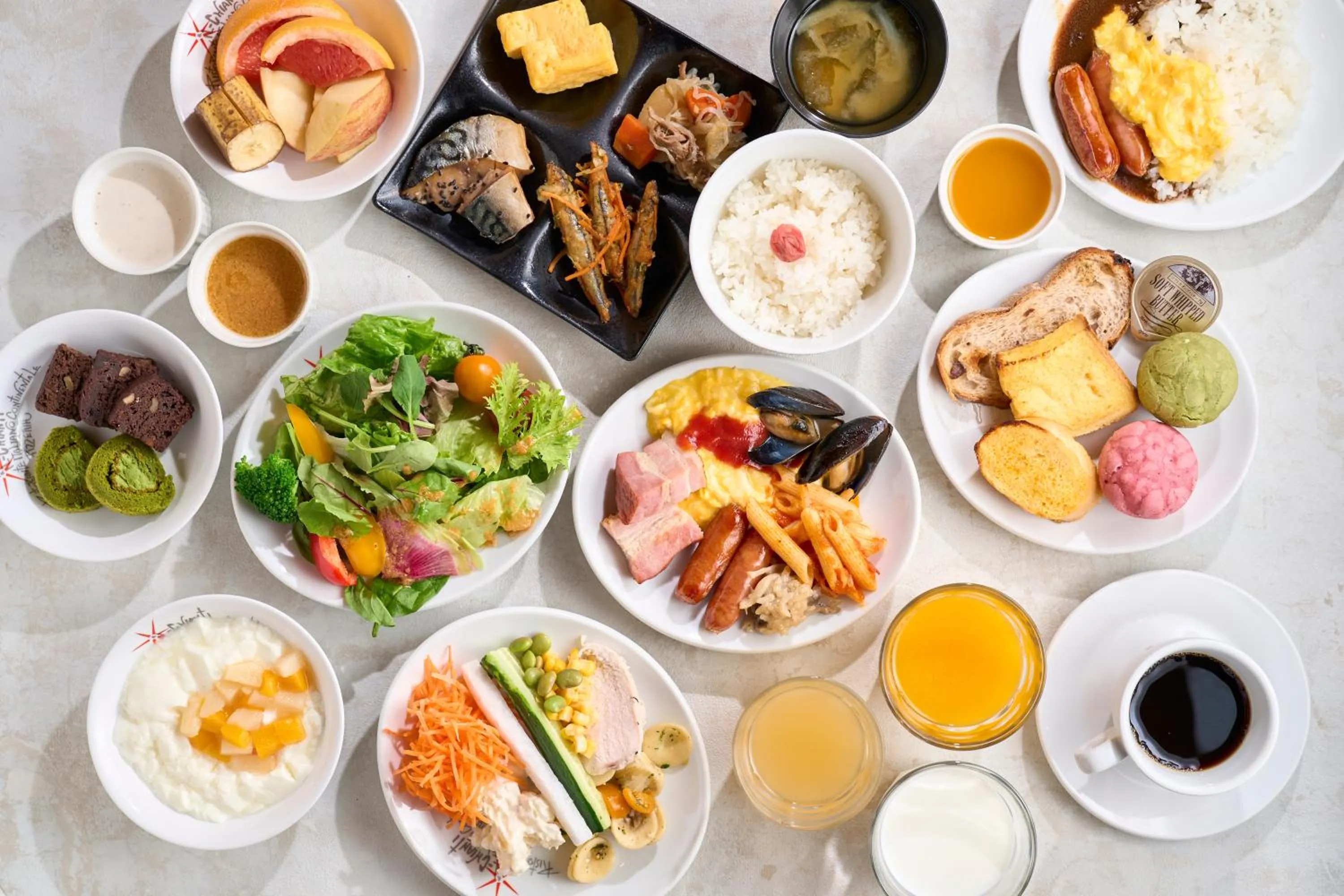 Breakfast in Hotel Resol Akihabara