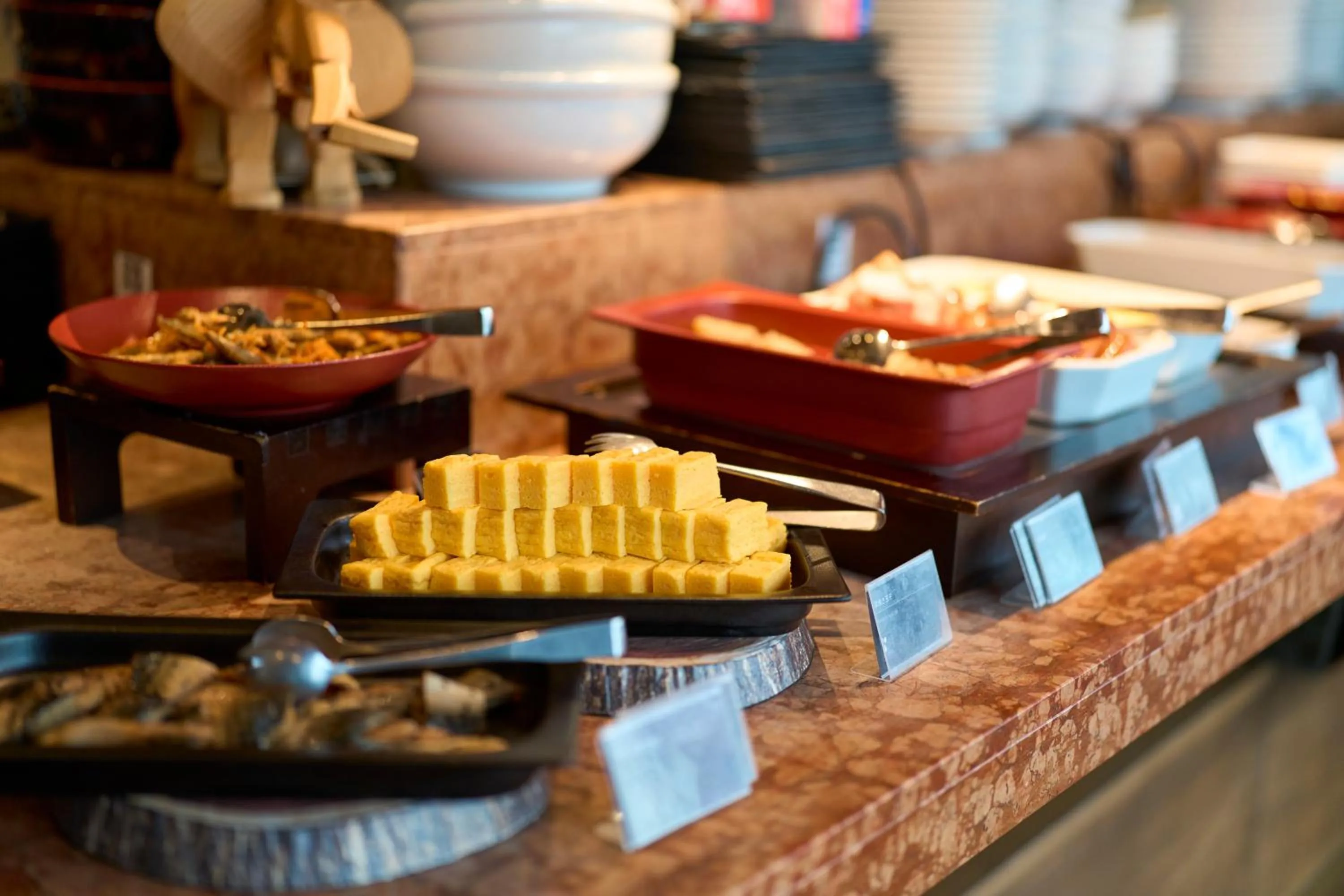 Buffet breakfast in Hotel Resol Akihabara