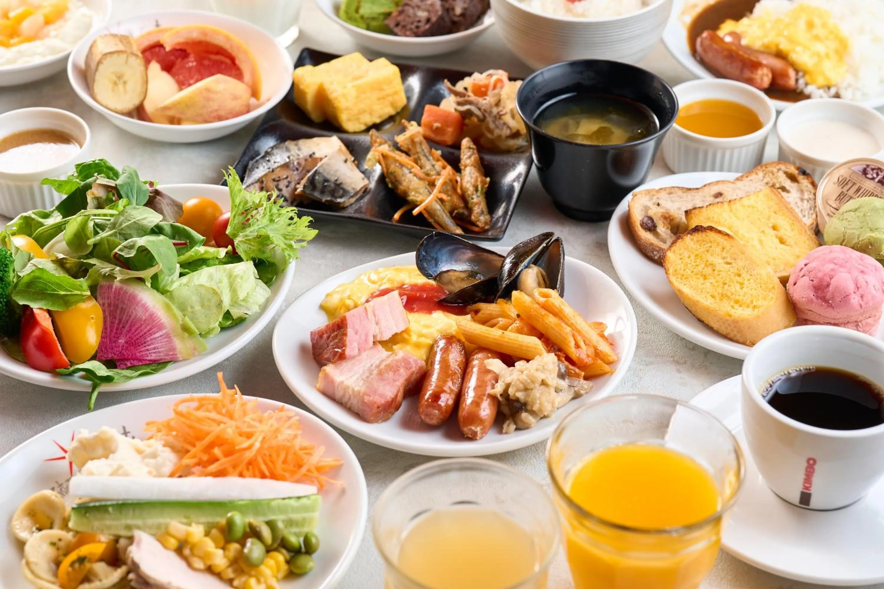 Breakfast in Hotel Resol Akihabara