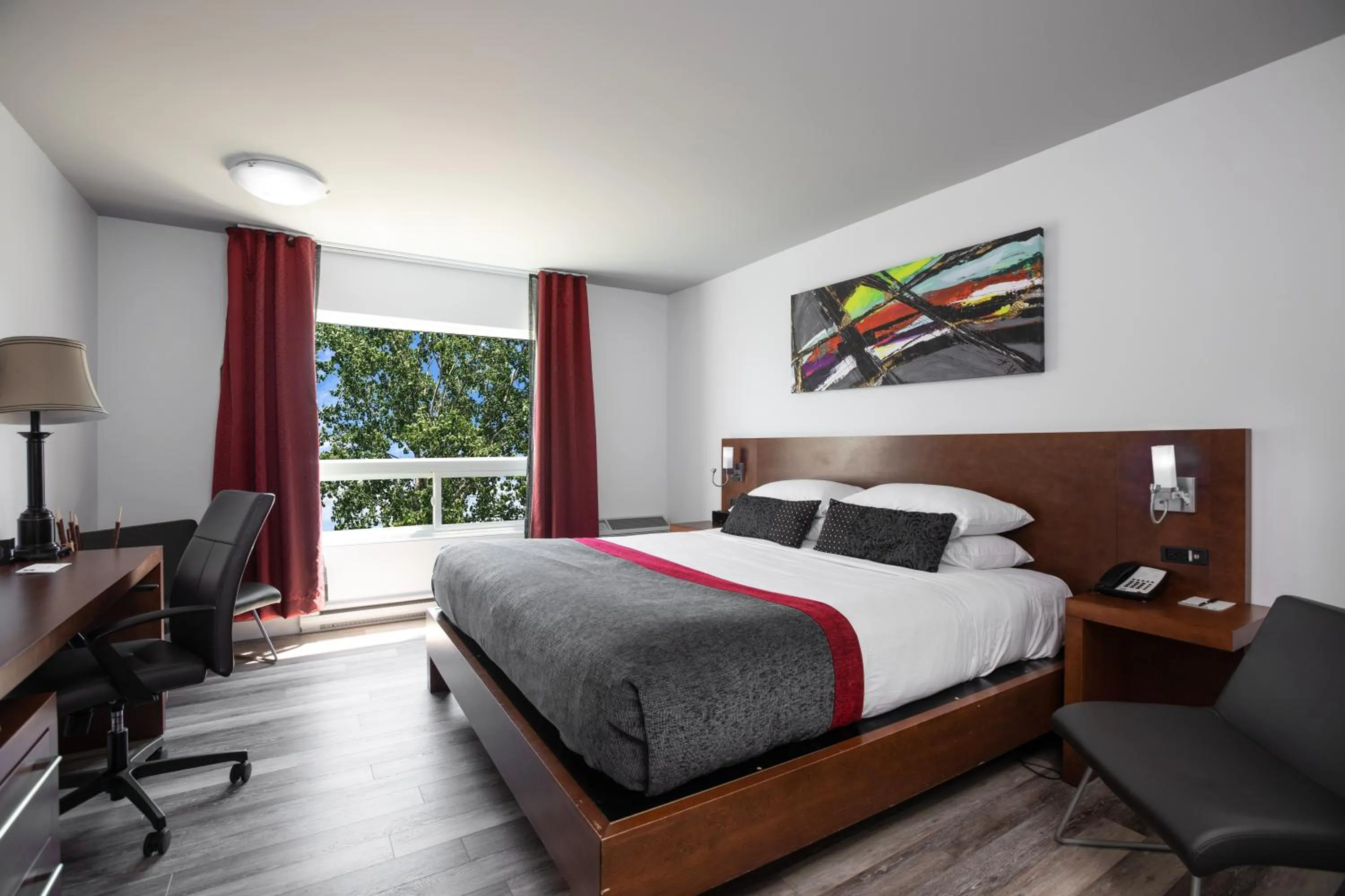 Bedroom, Bed in Hotel V