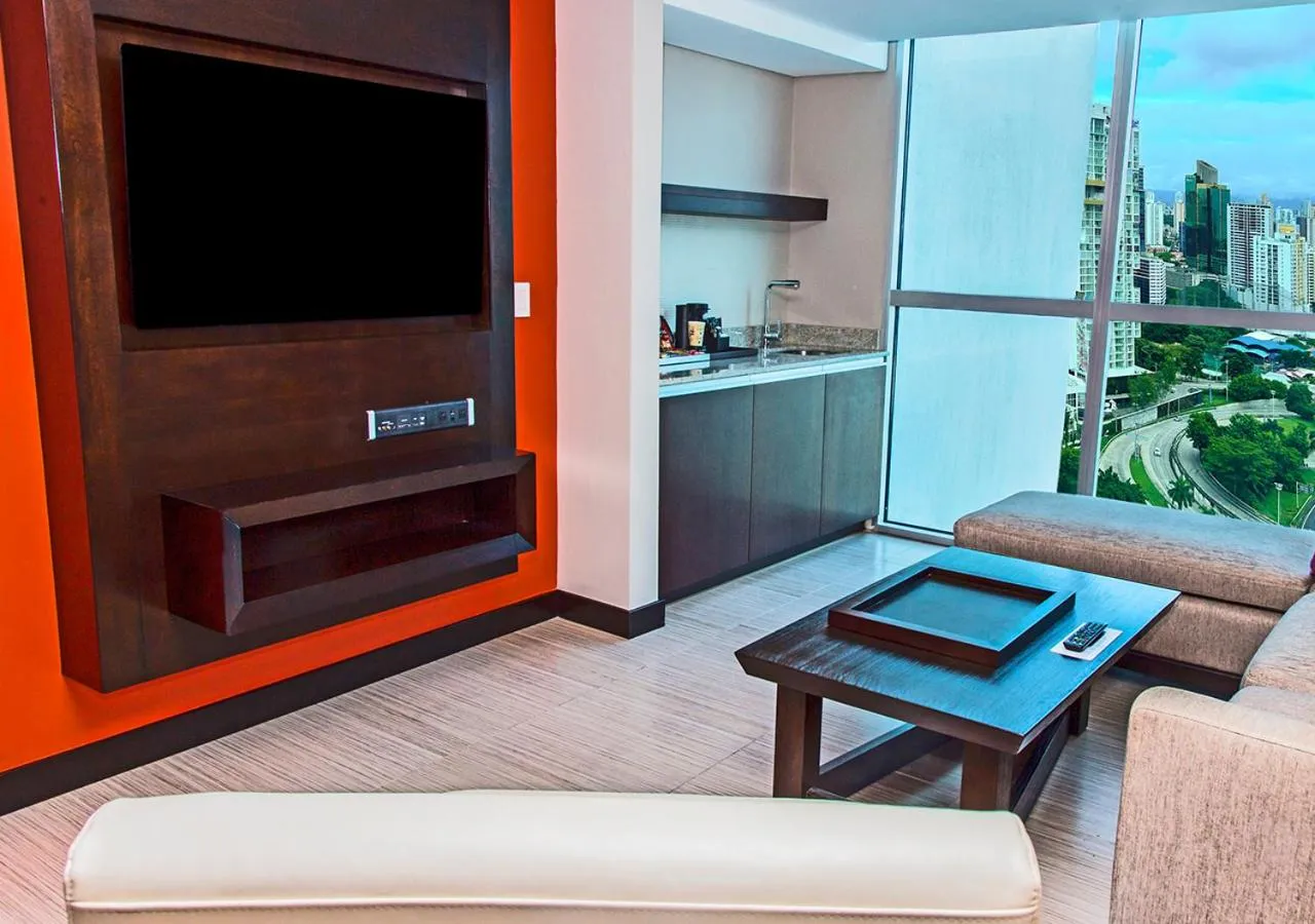 Living room in Megapolis Hotel Panama