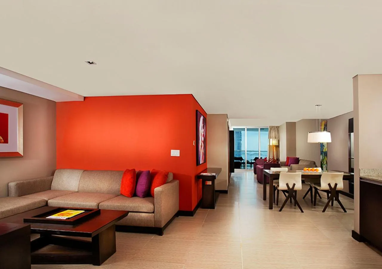 Living room in Megapolis Hotel Panama