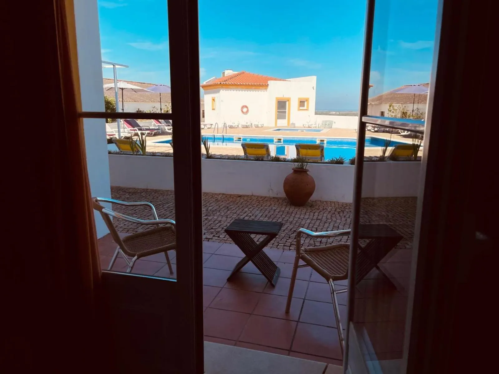 Balcony/Terrace in Hotel Convento D'Alter by Asite Hotels