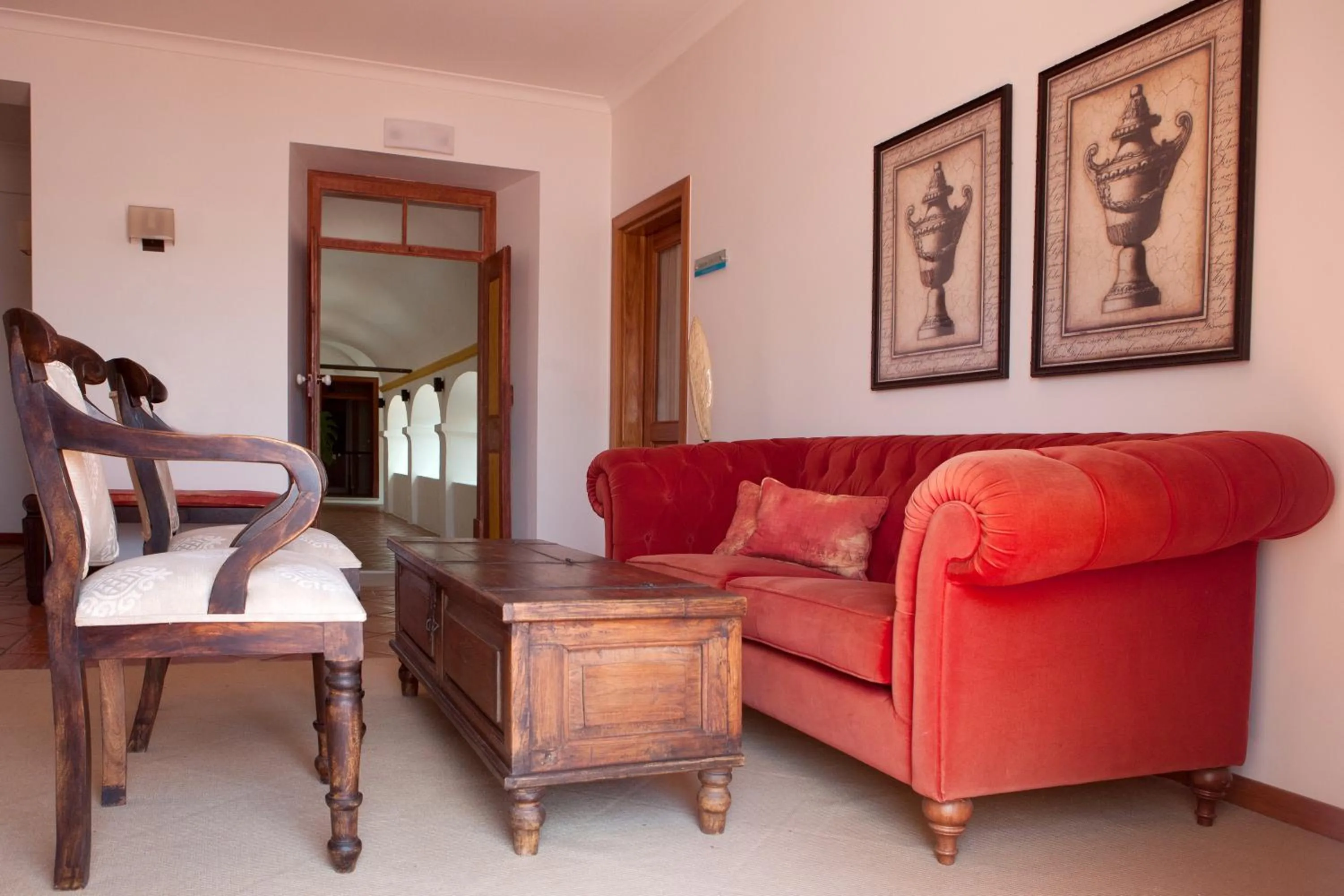 Seating area in Hotel Convento D'Alter by Asite Hotels