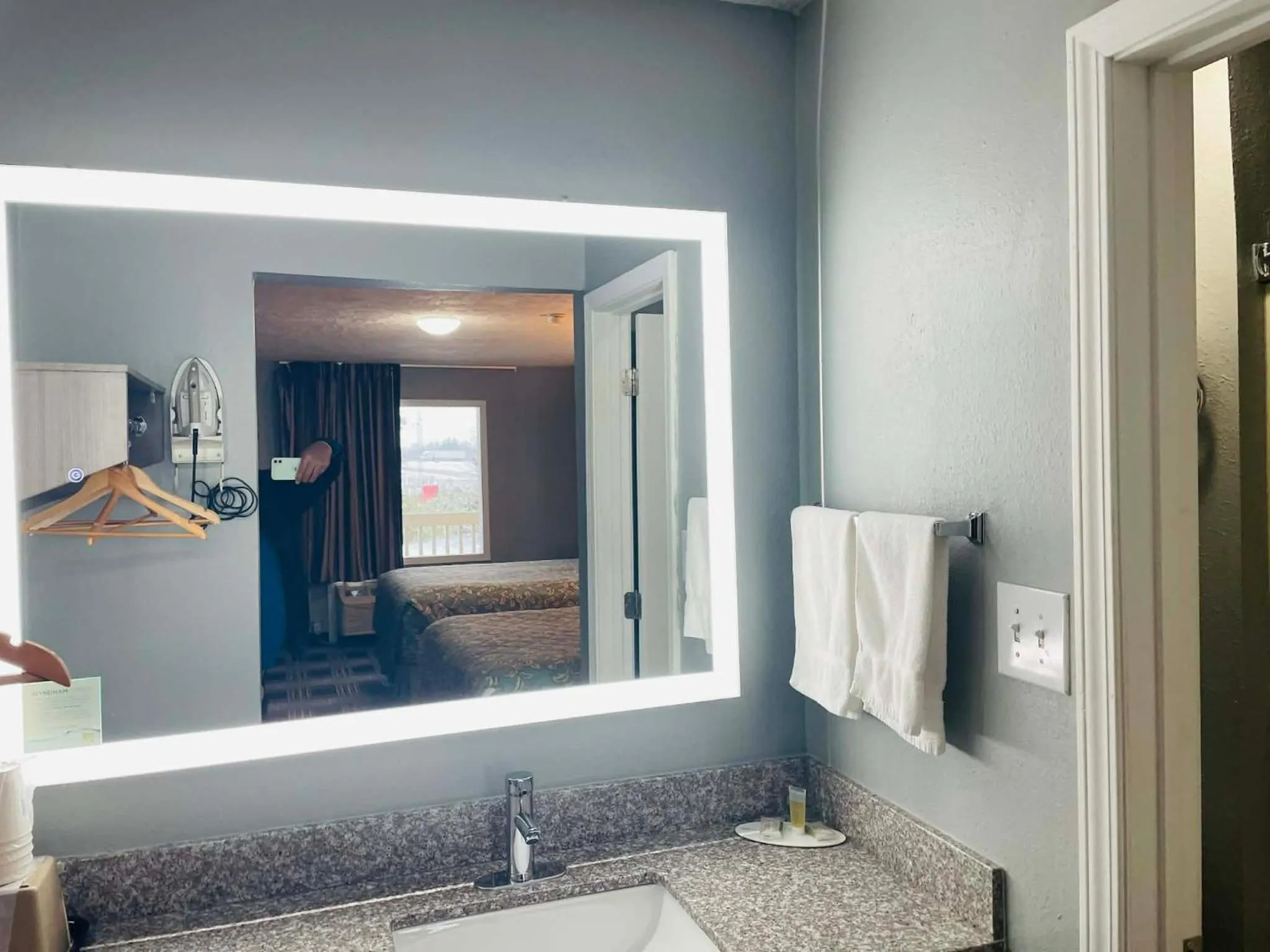 Bed in Travelodge by Wyndham Sellersburg