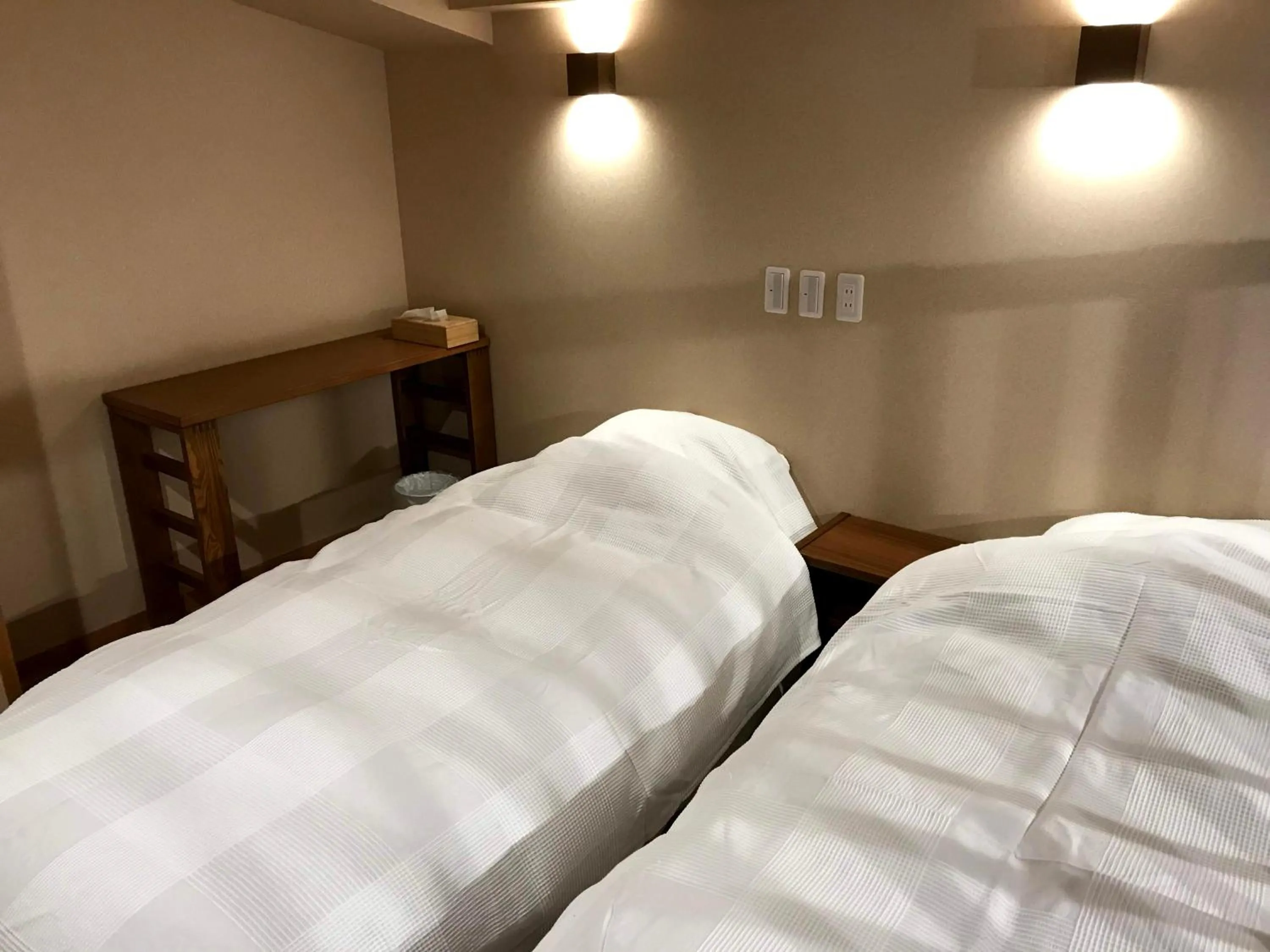 Bed in Nozawa Onsen Utopia