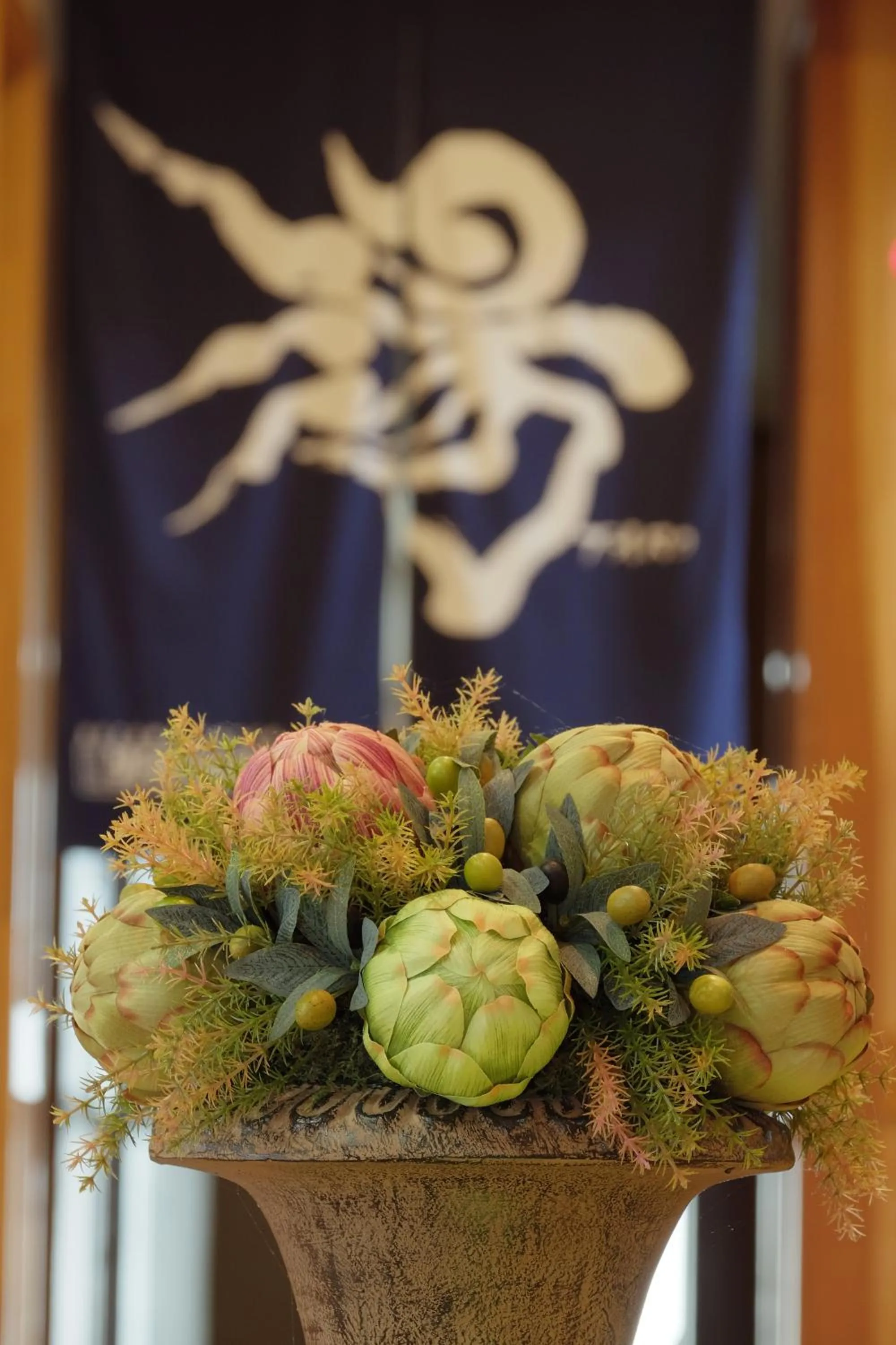 Decorative detail in Nozawa Onsen Utopia