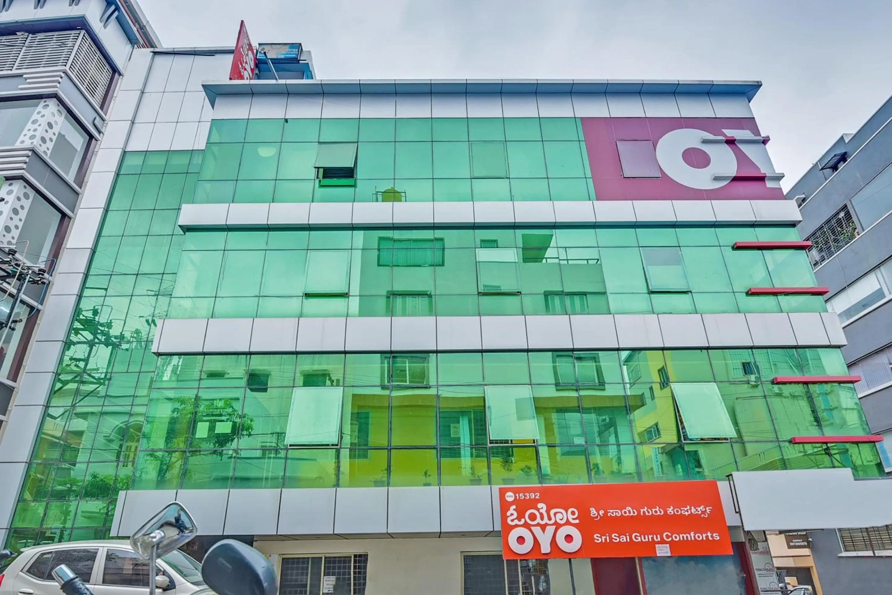 Facade/entrance in Hotel O Sri Sai Guru Comforts