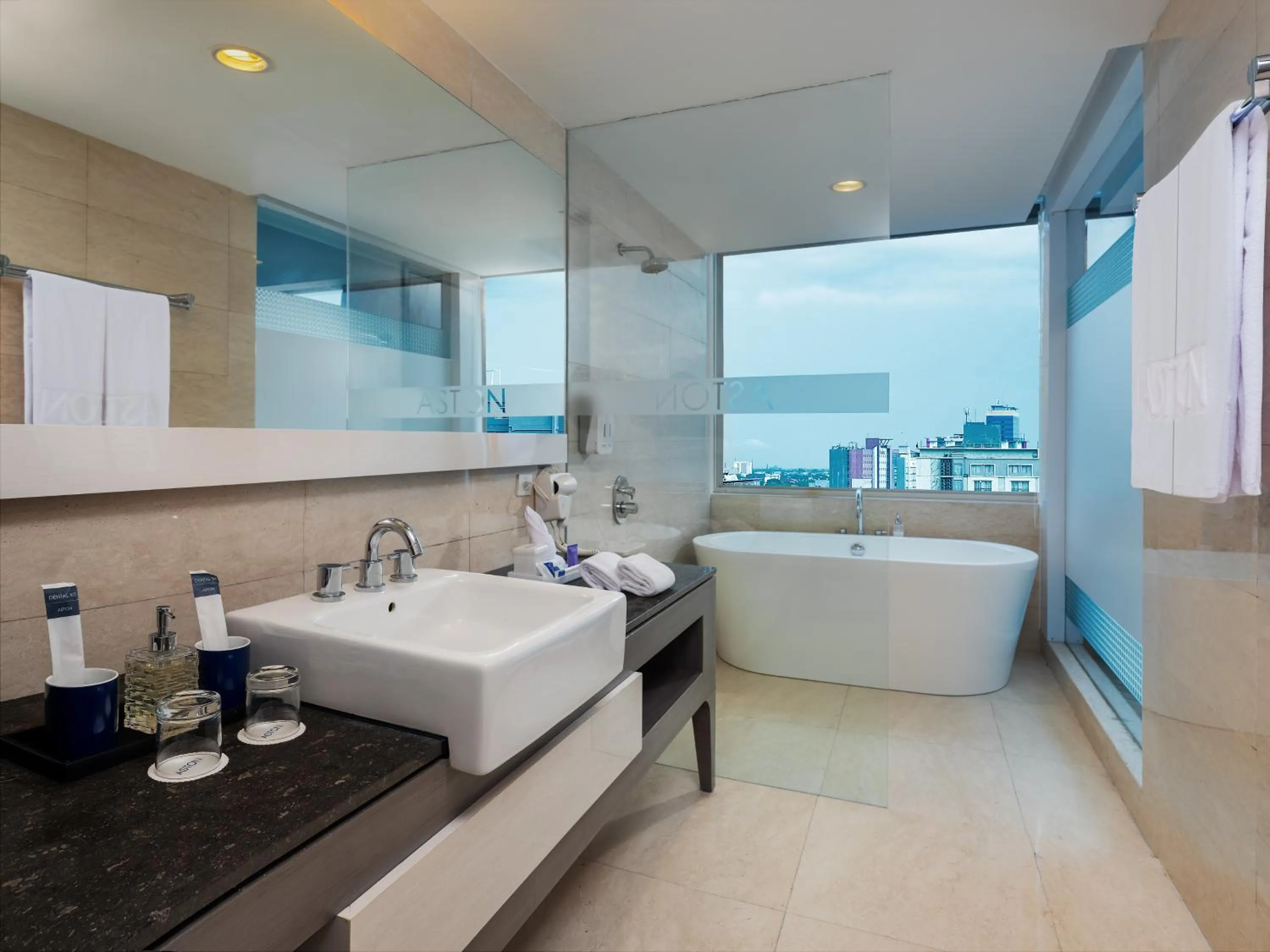 Bathroom in Aston Makassar Hotel & Convention Center