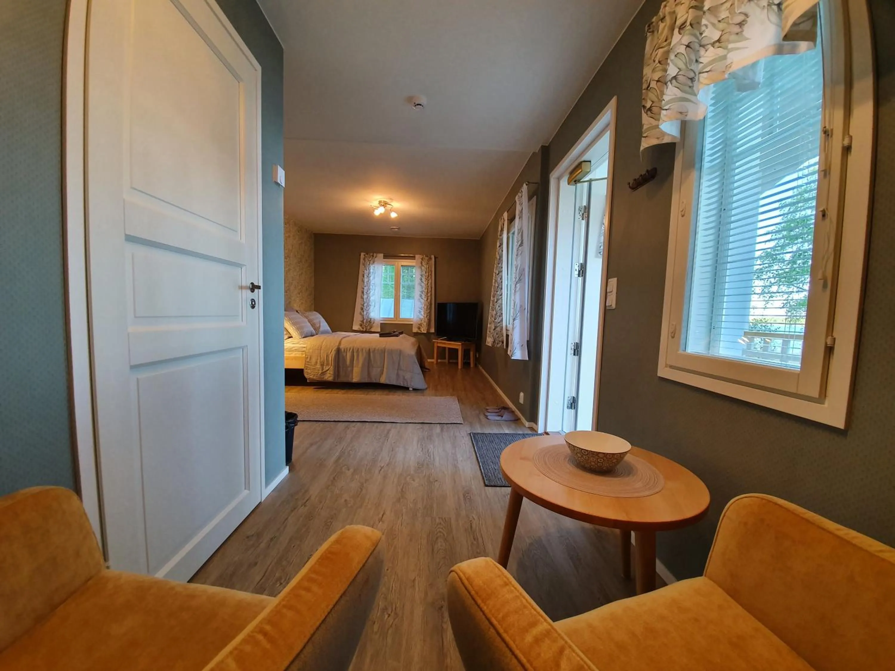 Photo of the whole room, Bed in B&B Taipaleenniemi