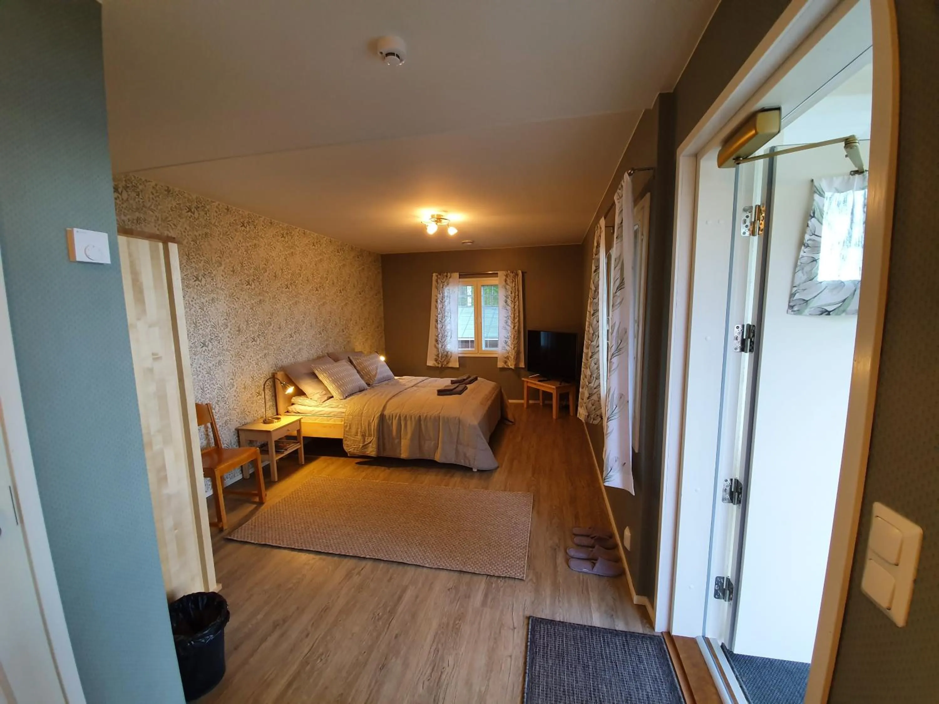Photo of the whole room, Bed in B&B Taipaleenniemi