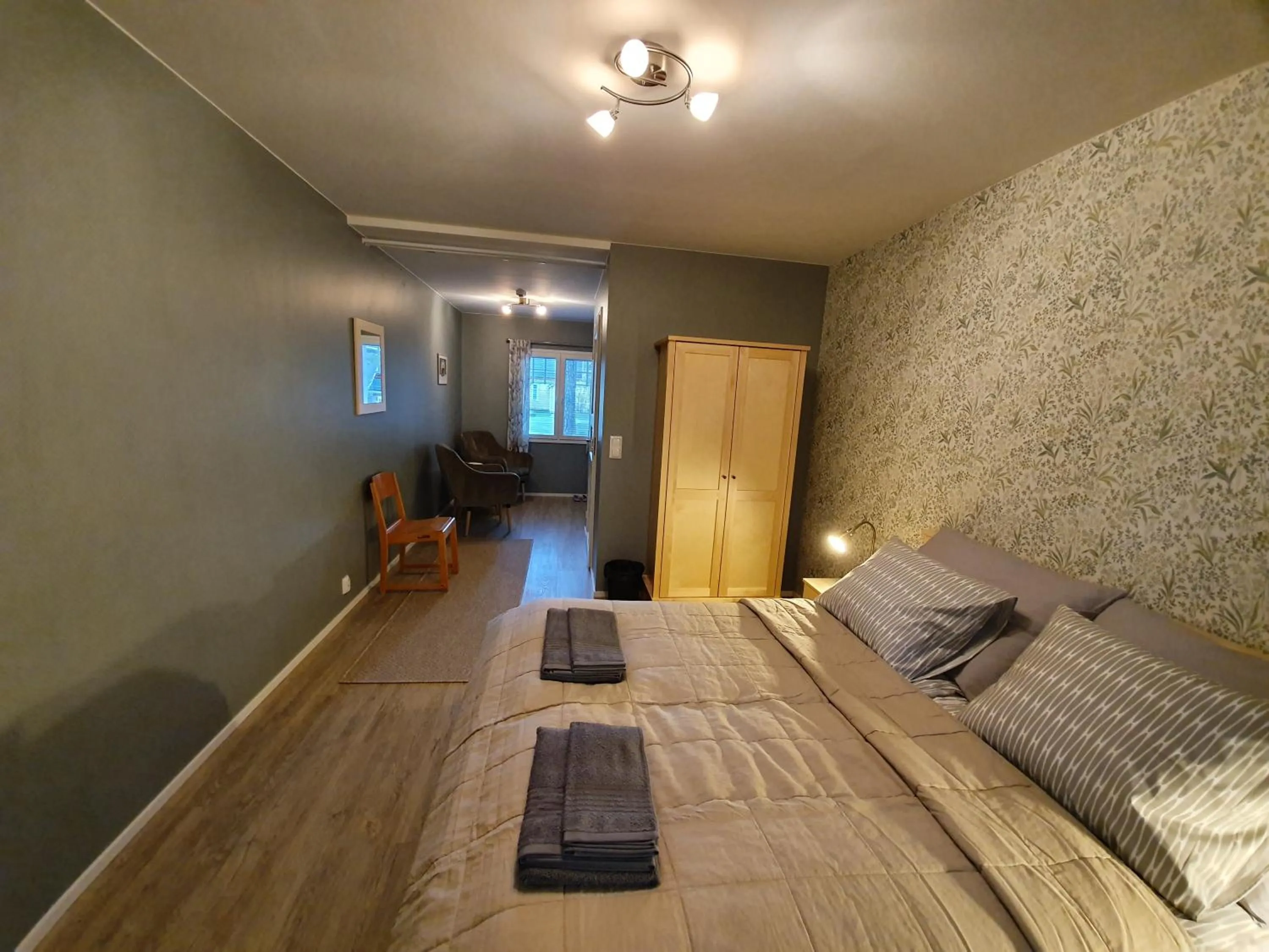 Photo of the whole room, Bed in B&B Taipaleenniemi