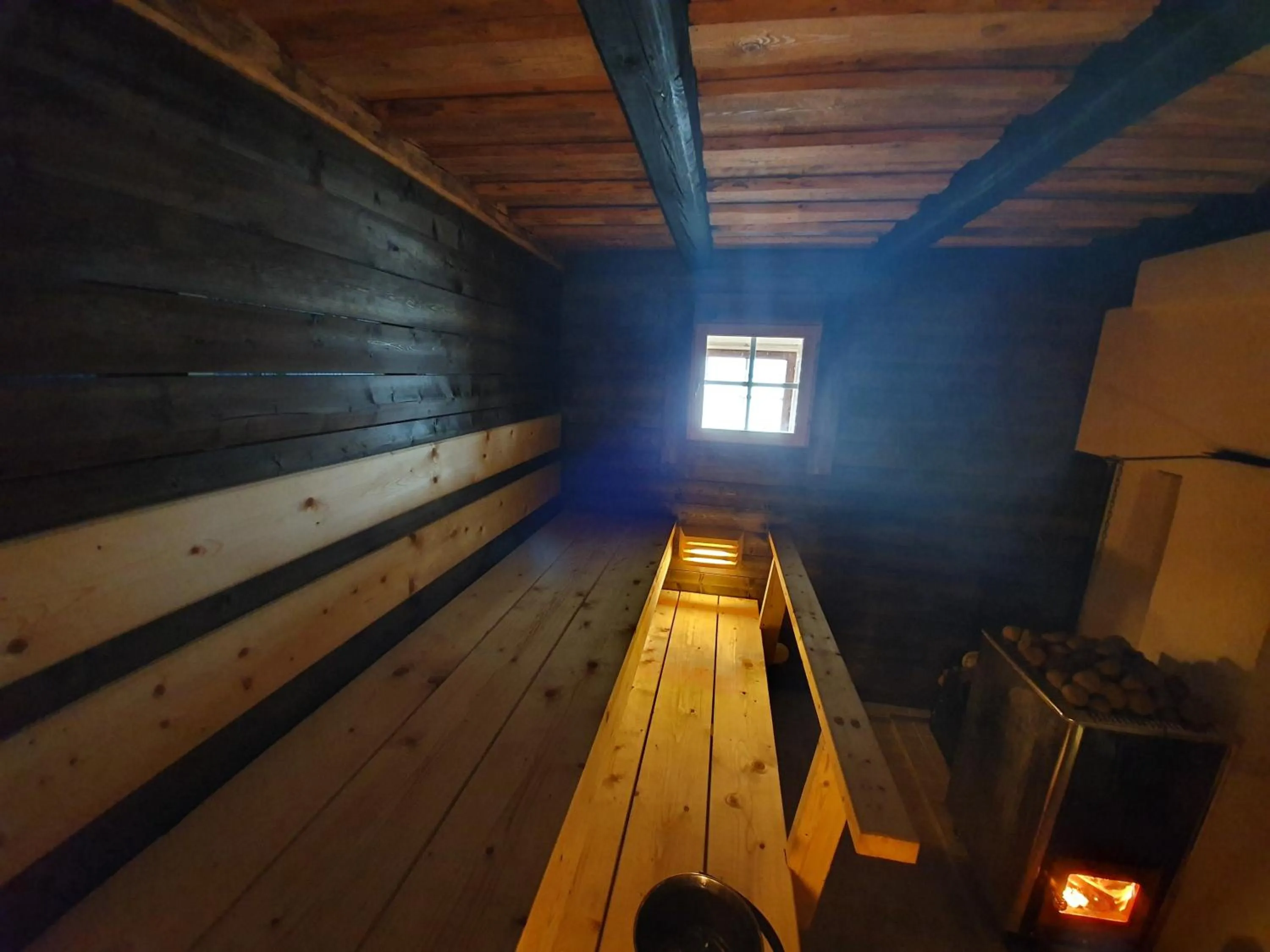 Sauna in B&B Taipaleenniemi