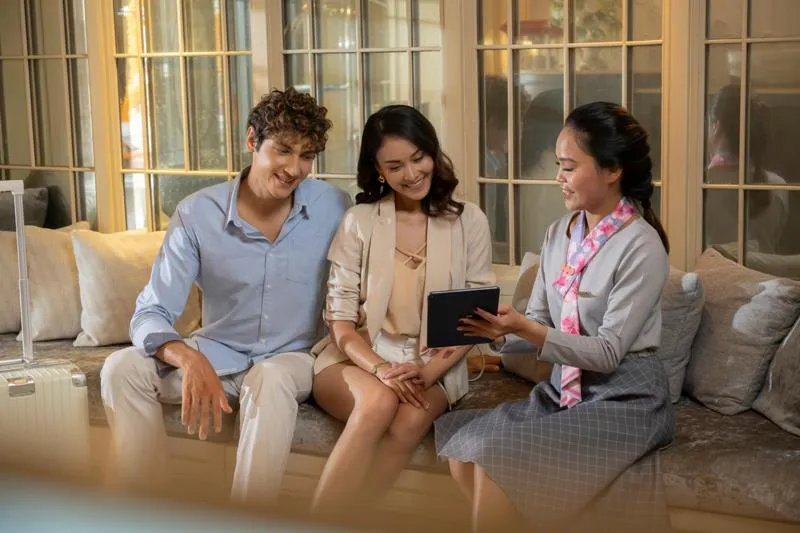 Seating area in La Petite Salil Sukhumvit 11