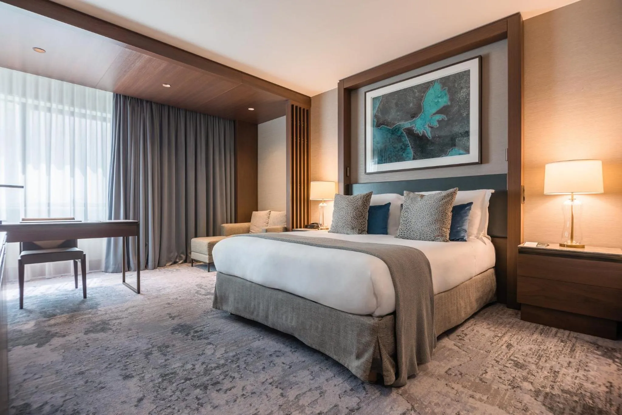 Photo of the whole room, Bed in InterContinental Lisbon by IHG