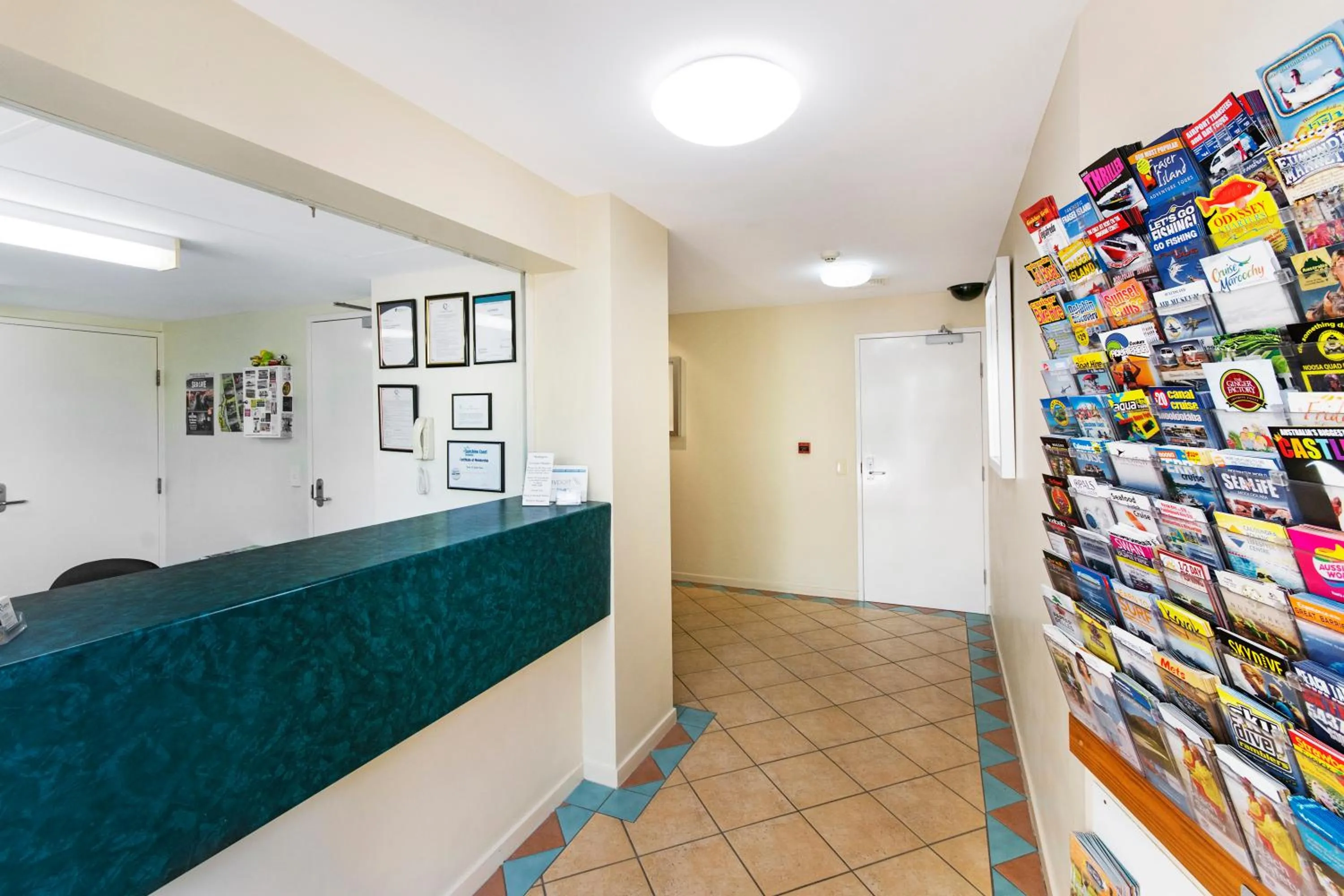 Lobby or reception in Riviere on Golden Beach