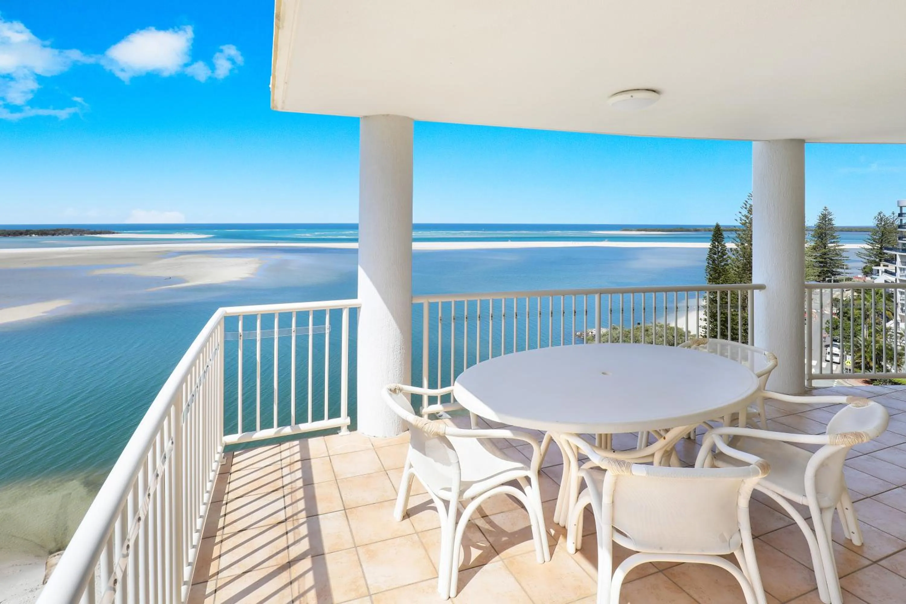 Quiet street view in Riviere on Golden Beach
