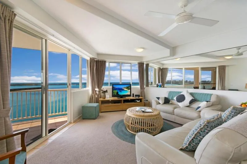 Seating area in Riviere on Golden Beach