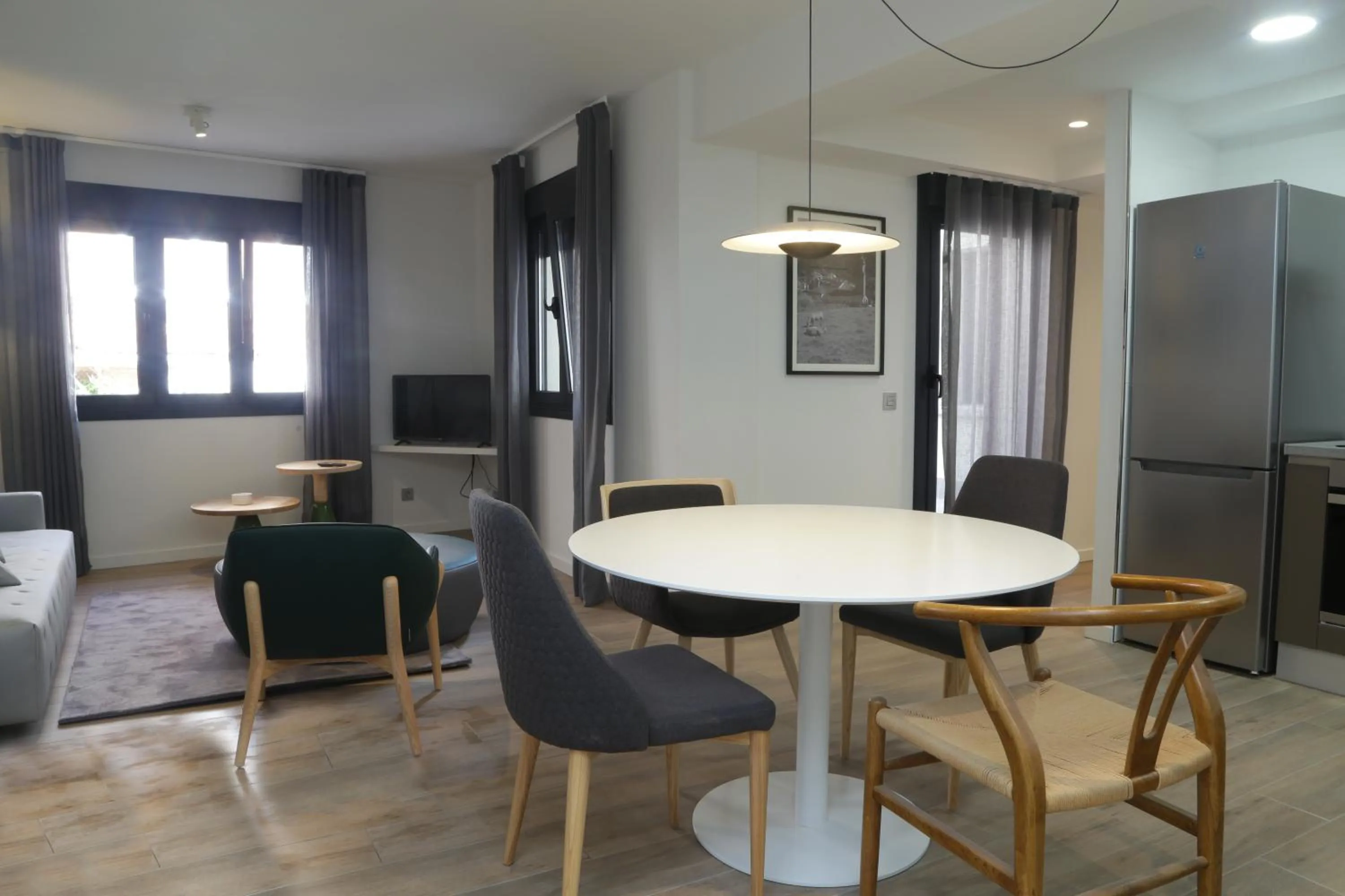 Kitchen or kitchenette in Viviendas Oviedo Catedral