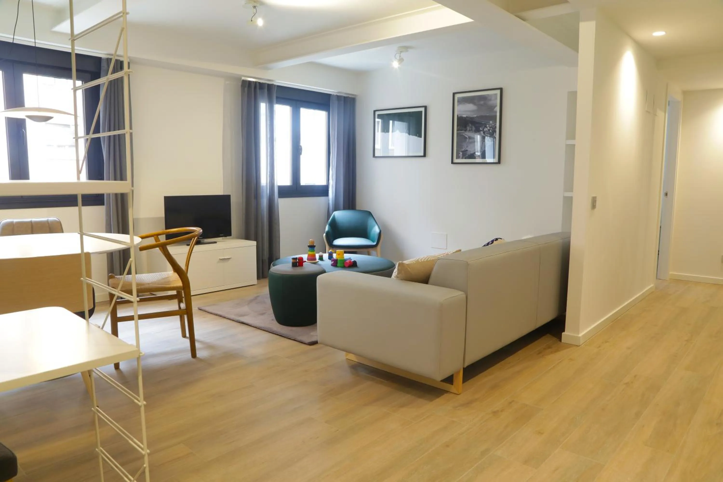 Living room in Viviendas Oviedo Catedral