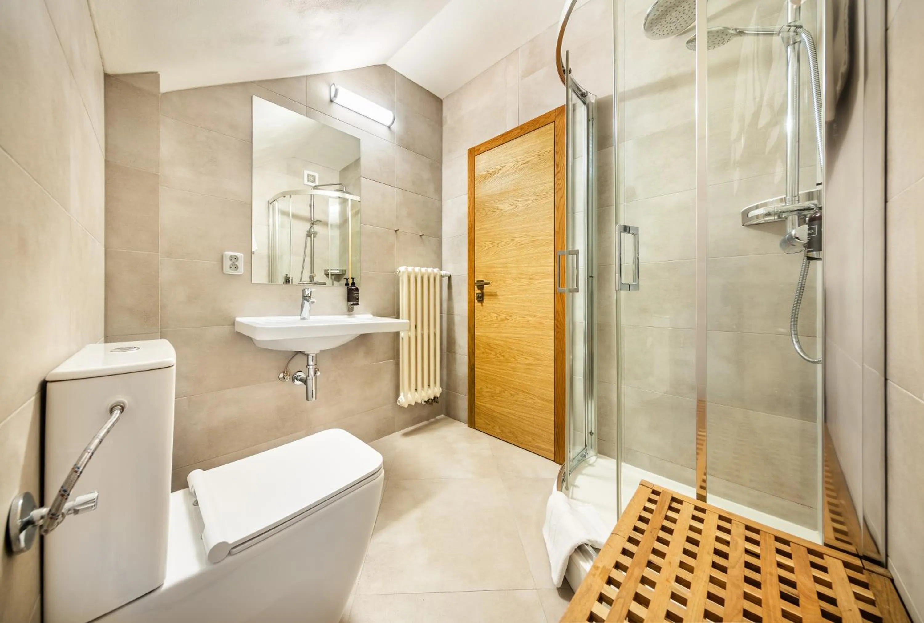 Shower in Residence Vyhlídka