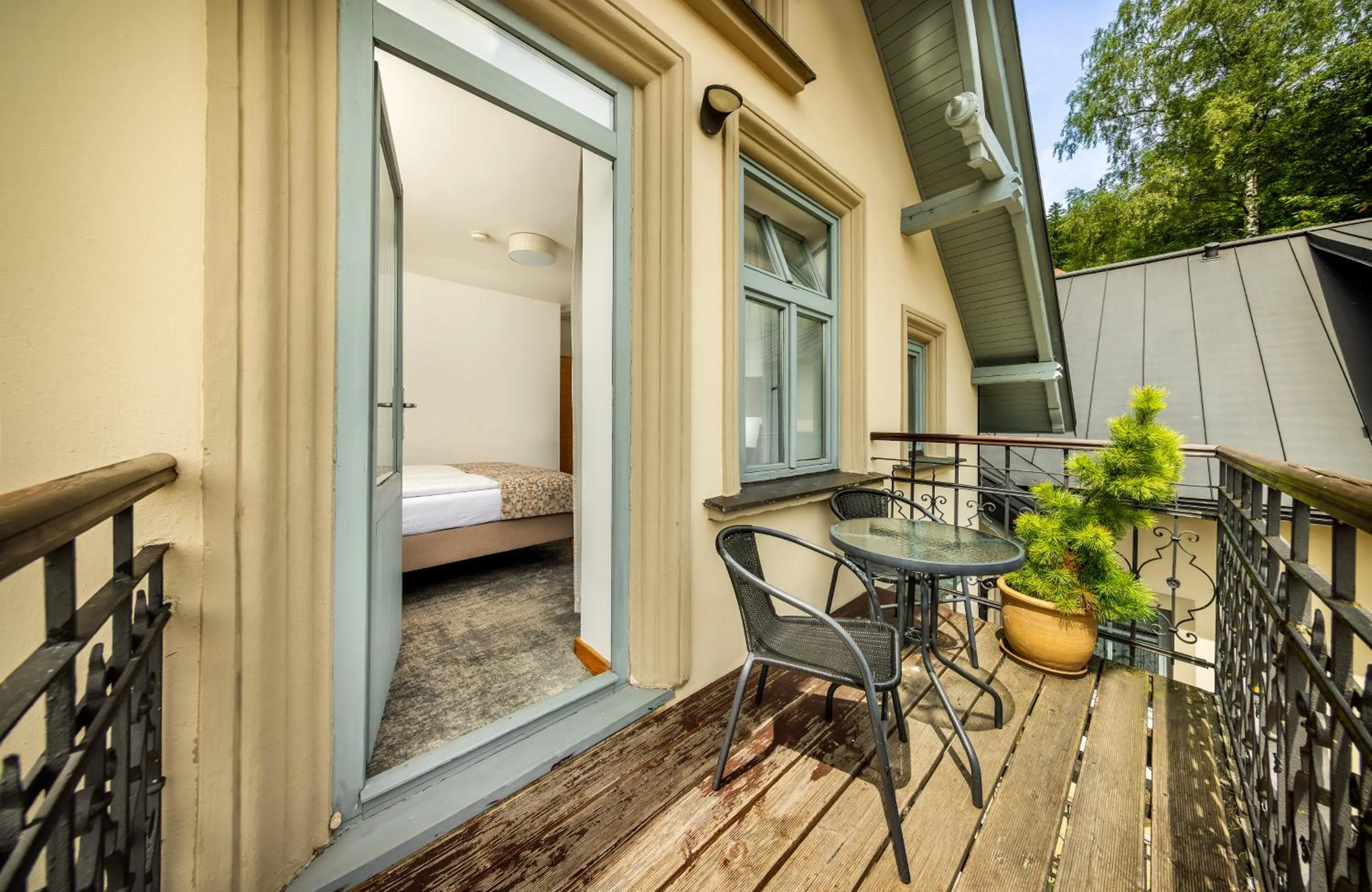 Balcony/Terrace in Residence Vyhlídka