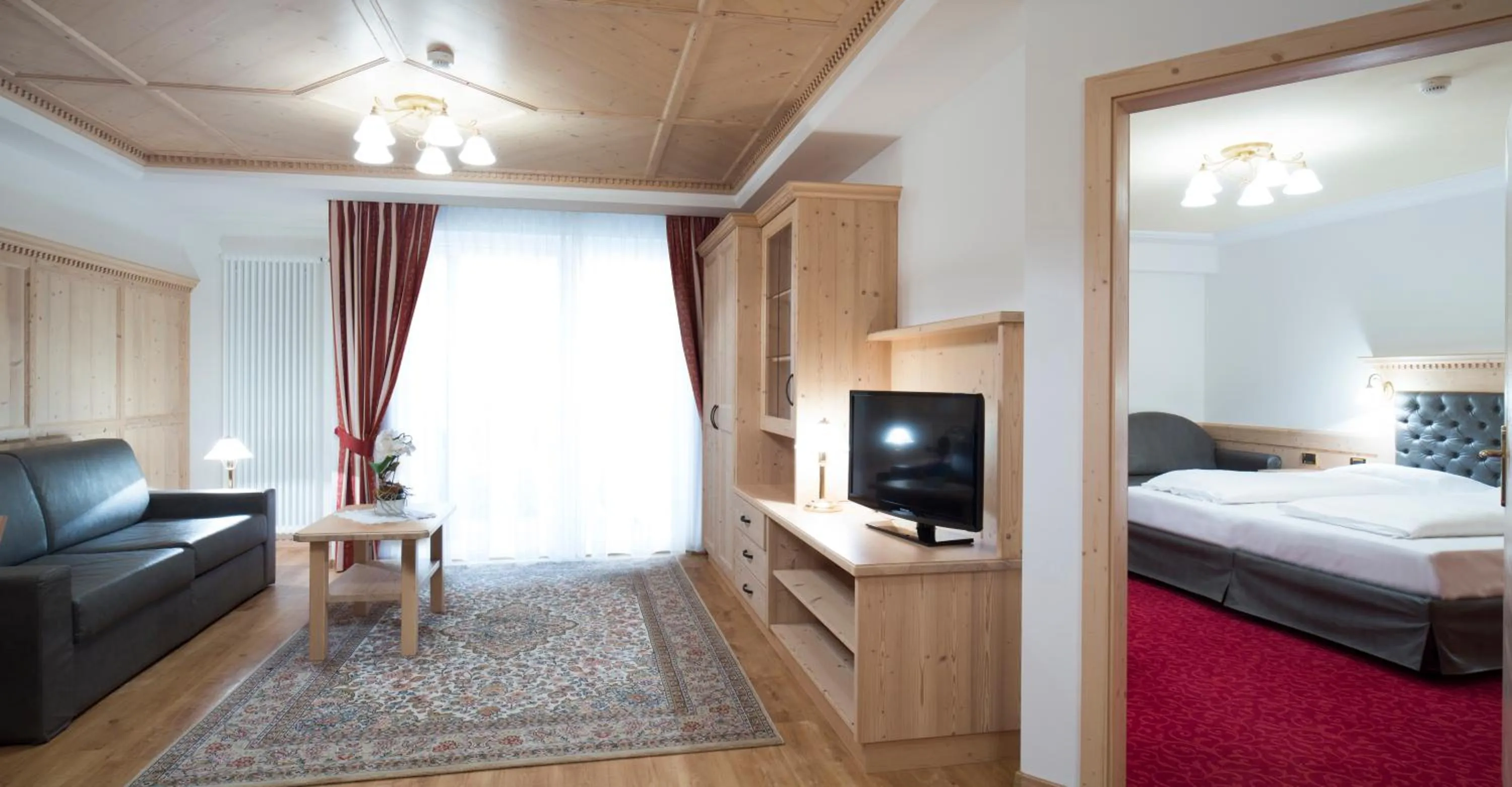 Living room, Bed in Residence Isabell