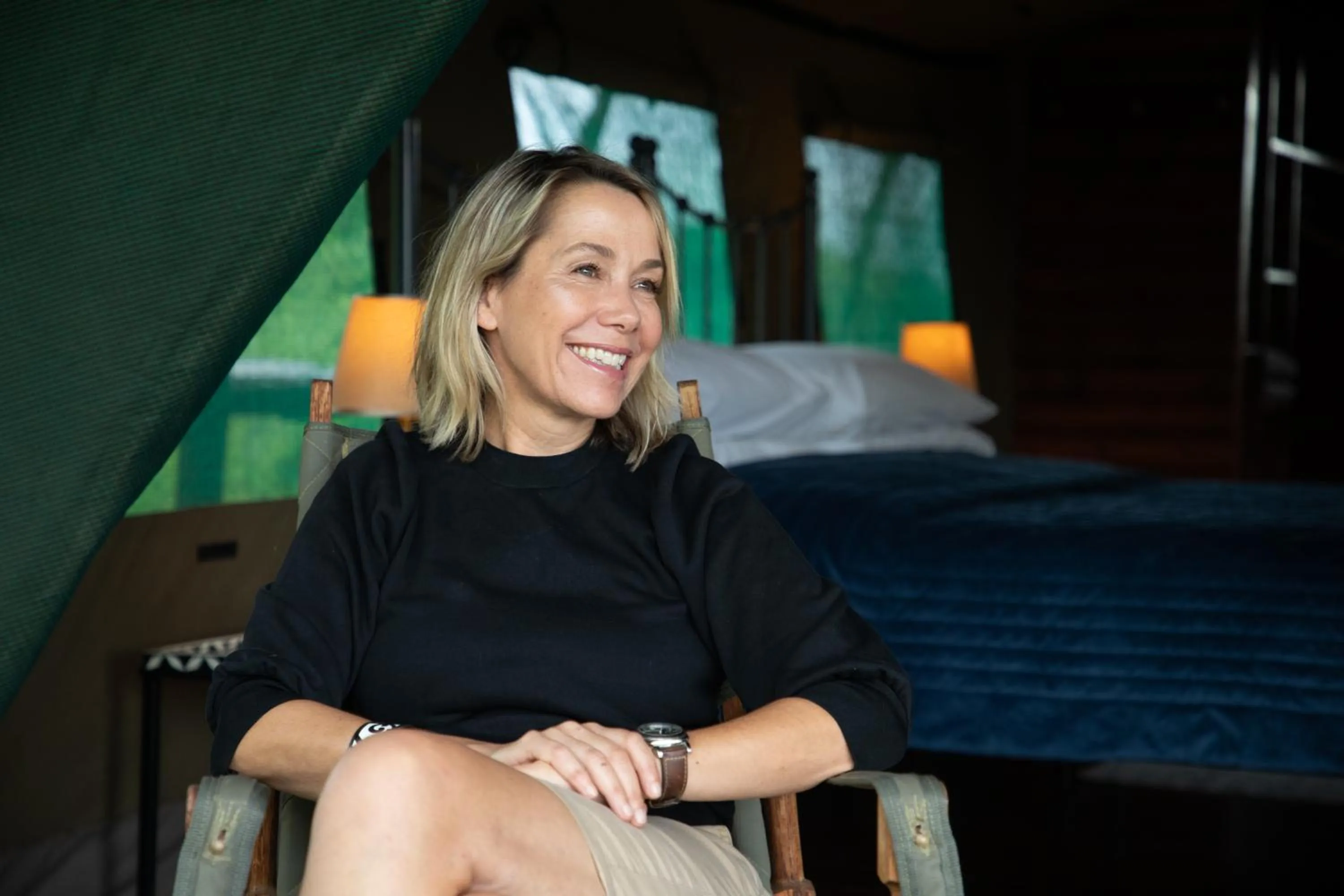 People in Parsons Hilltop Safari Camp